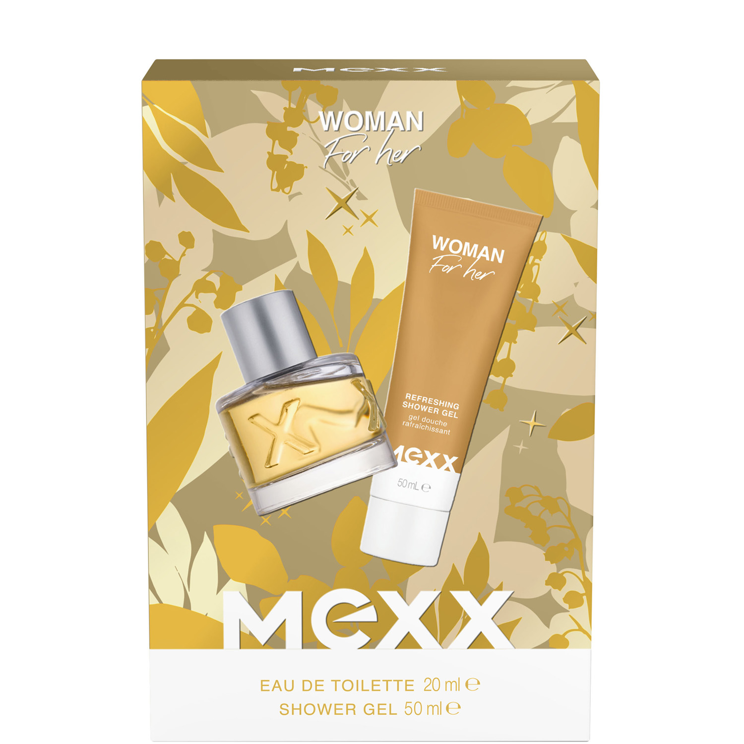 Mexx Woman Set Eau de Toilette 20ml & Shower Gel 50ml