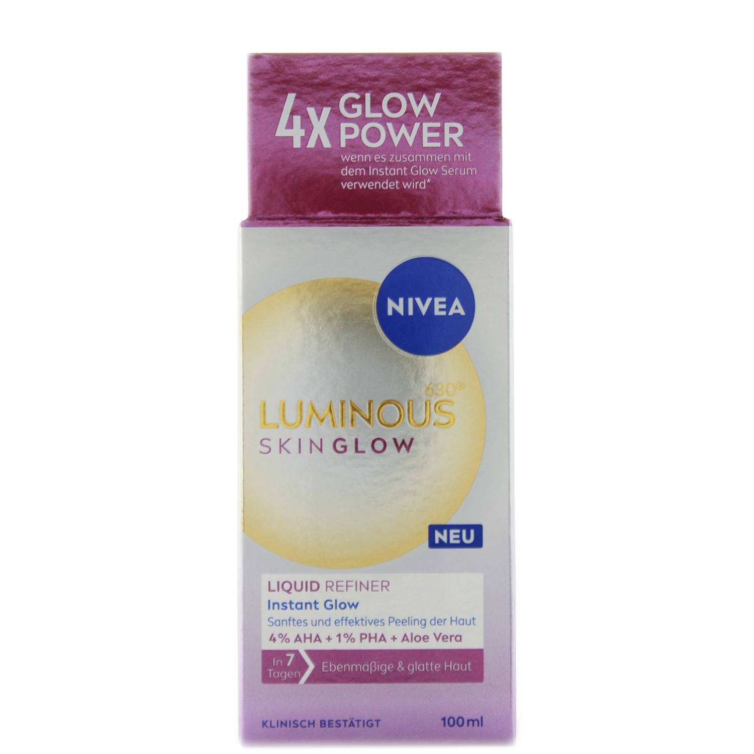 Nivea Luminous 630° Skin Glow Liquid Refiner 100ml