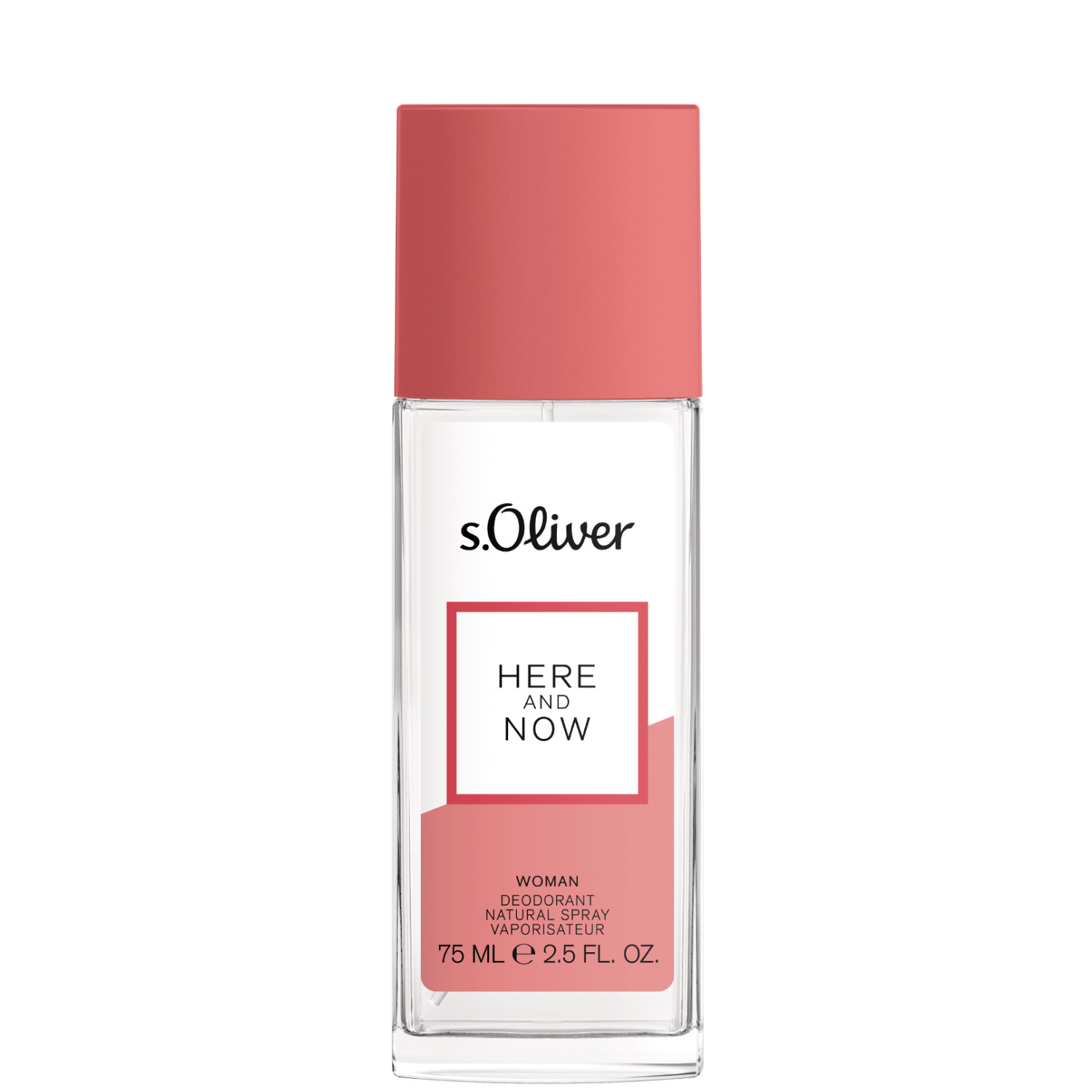 S.Oliver Here And Now Women Deodorant Spray Natural 75ml S.Oliver Here And Now Women Deodorant Spray Natural 75ml