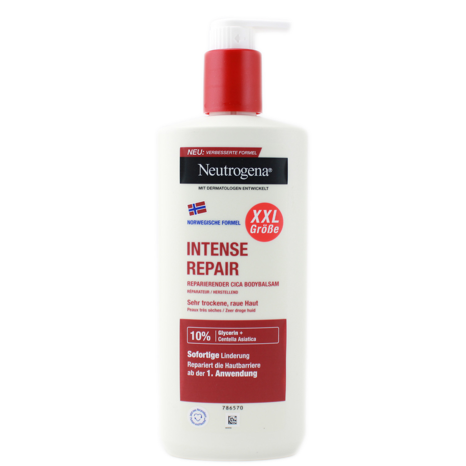Neutrogena Intense Repair CICA Body Balsam 400ml Neutrogena Intense Repair CICA Body Balsam 400ml