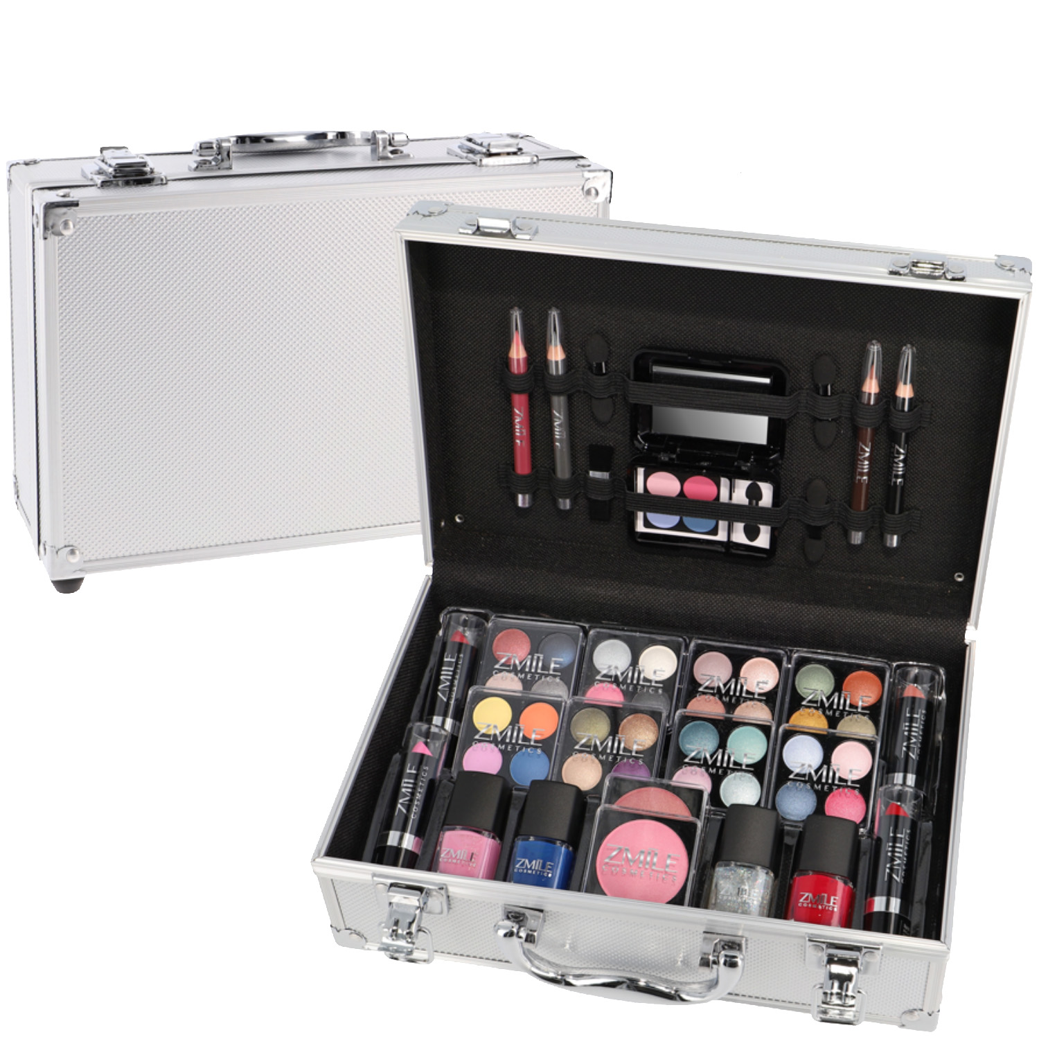 ZMILE Cosmetics Schminkkoffer "Everybody‘s Darling" Vegan 51-teilig ZMILE Cosmetics Schminkkoffer "Everybody‘s Darling" Vegan 51-teilig