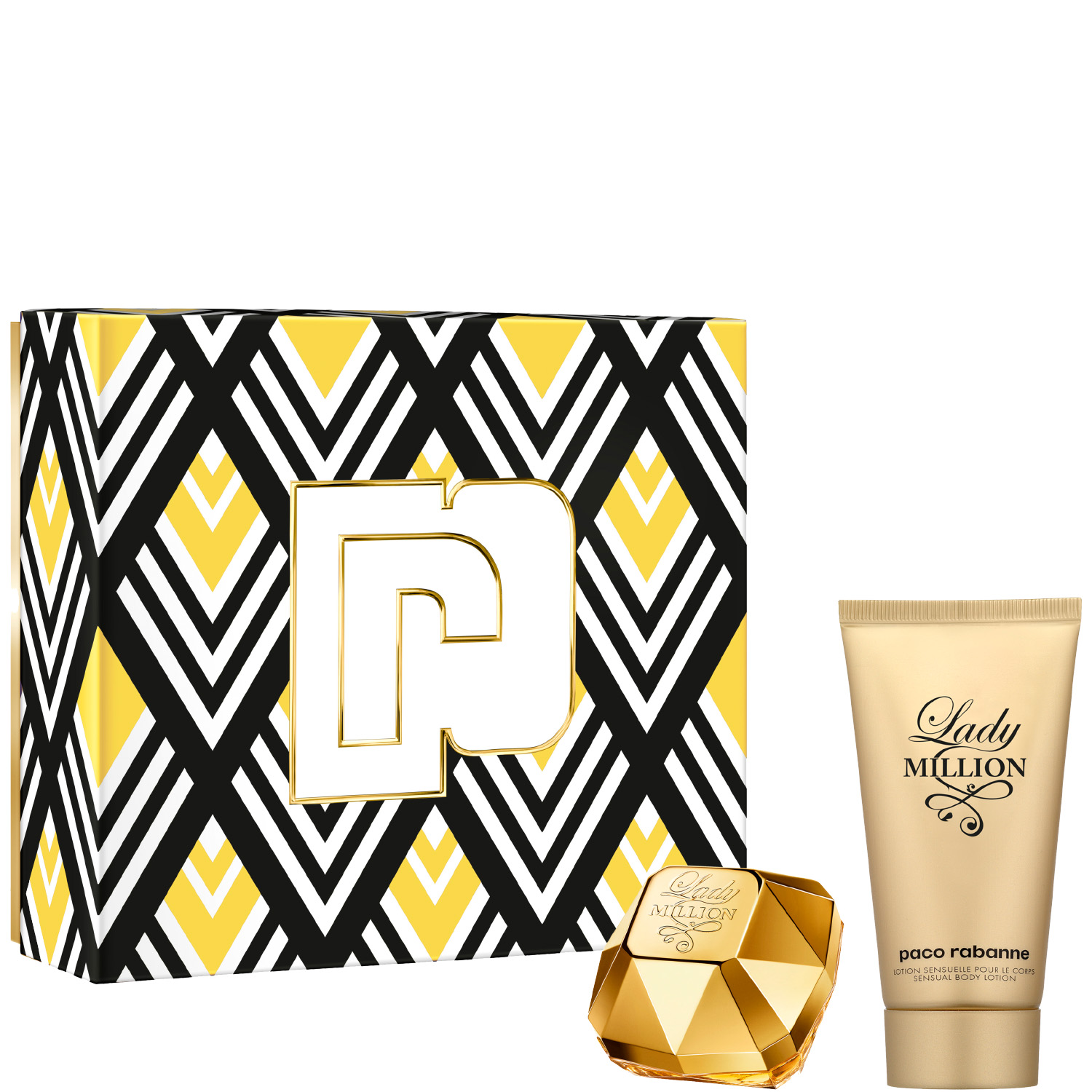 Rabanne Lady Million Set Eau de Parfum 30ml & Body Lotion 75ml