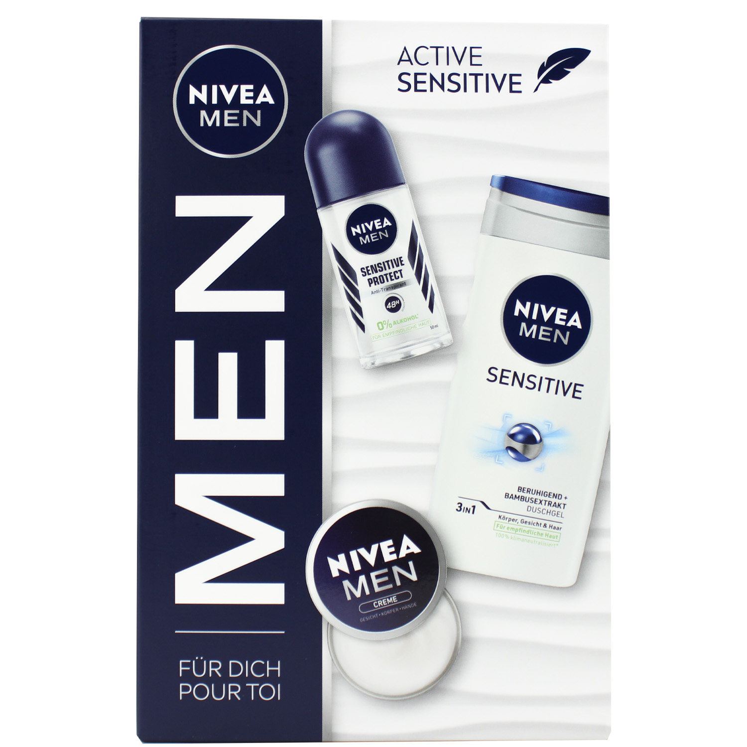 Nivea Men Sensitive Box 3-teilig