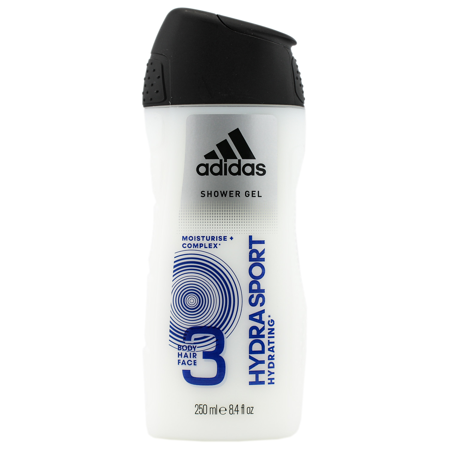 Adidas Hydra Sport Hydrating 3in1 Shower Gel 250ml