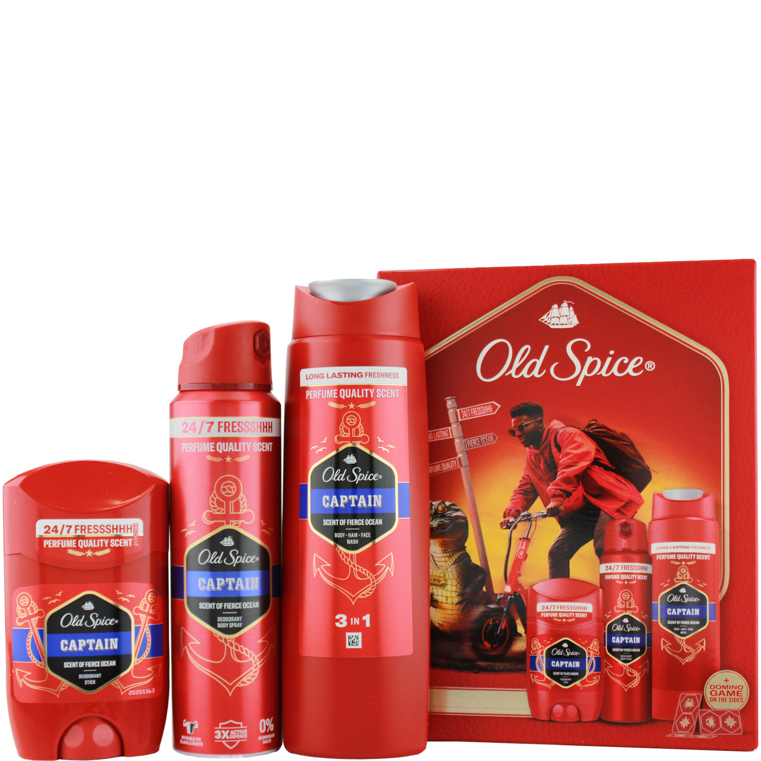 Old Spice Captain Traveller Set 3-teilig