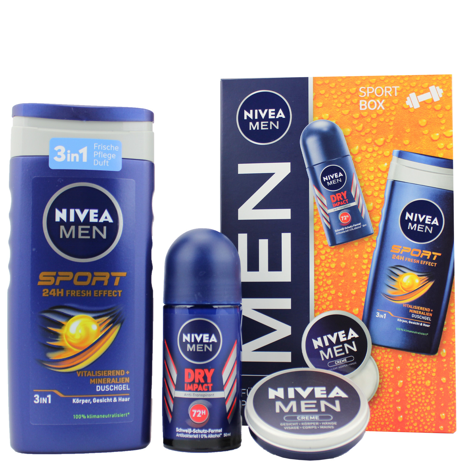 Nivea Men Sport Box 3-teilig