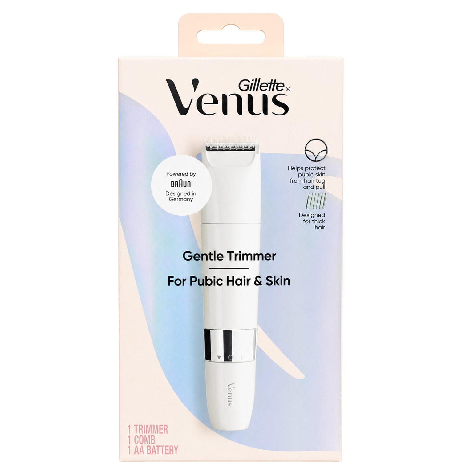Gillette Venus Gentle Trimmer Powerd by Braun