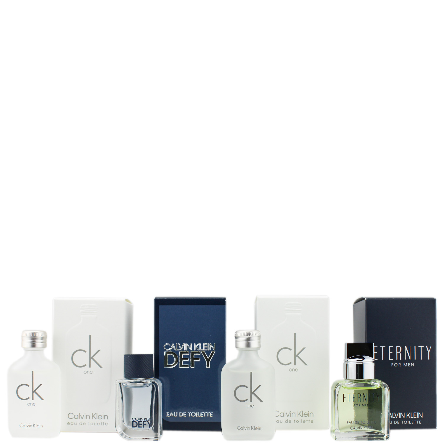 Calvin Klein Travel Collection Miniatur Set for Men 4-teilig Calvin Klein Travel Collection Miniatur Set for Men 4-teilig