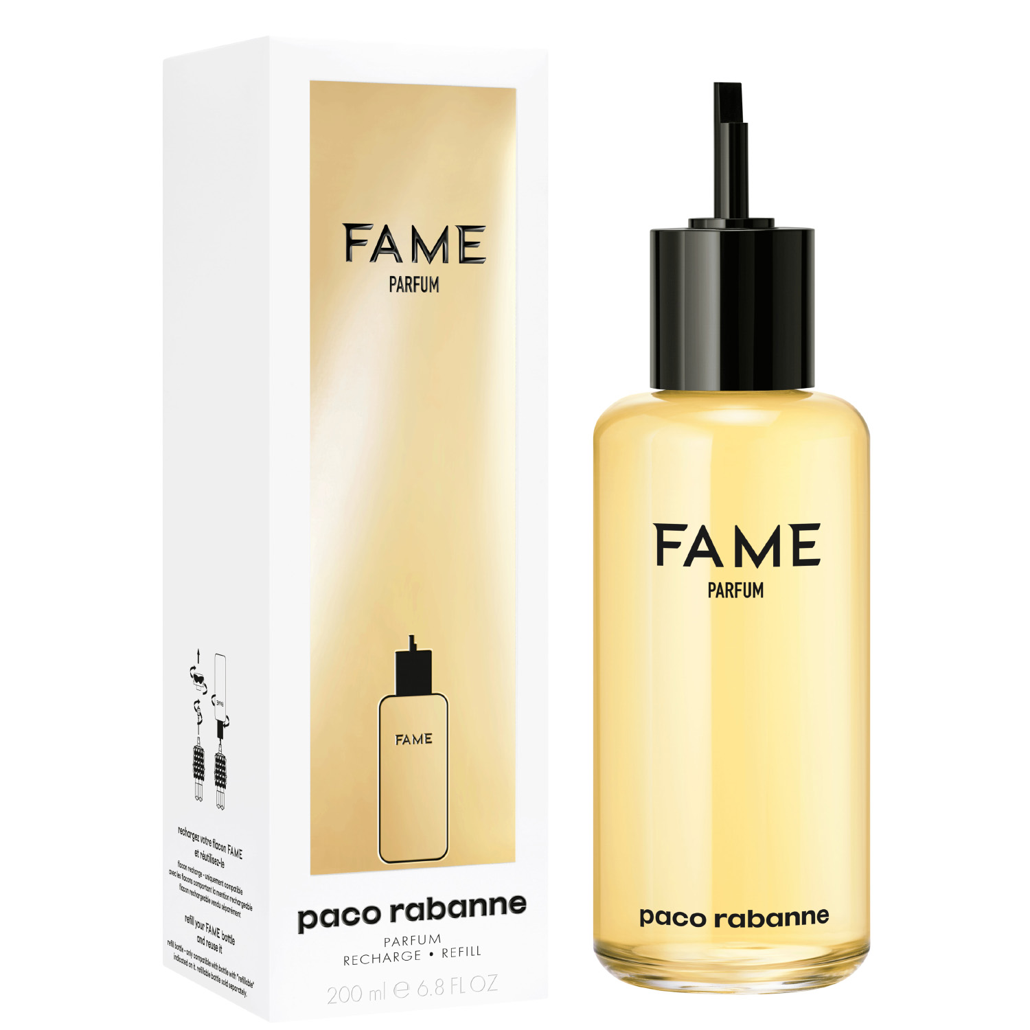 Rabanne Fame Parfum 200ml Refill