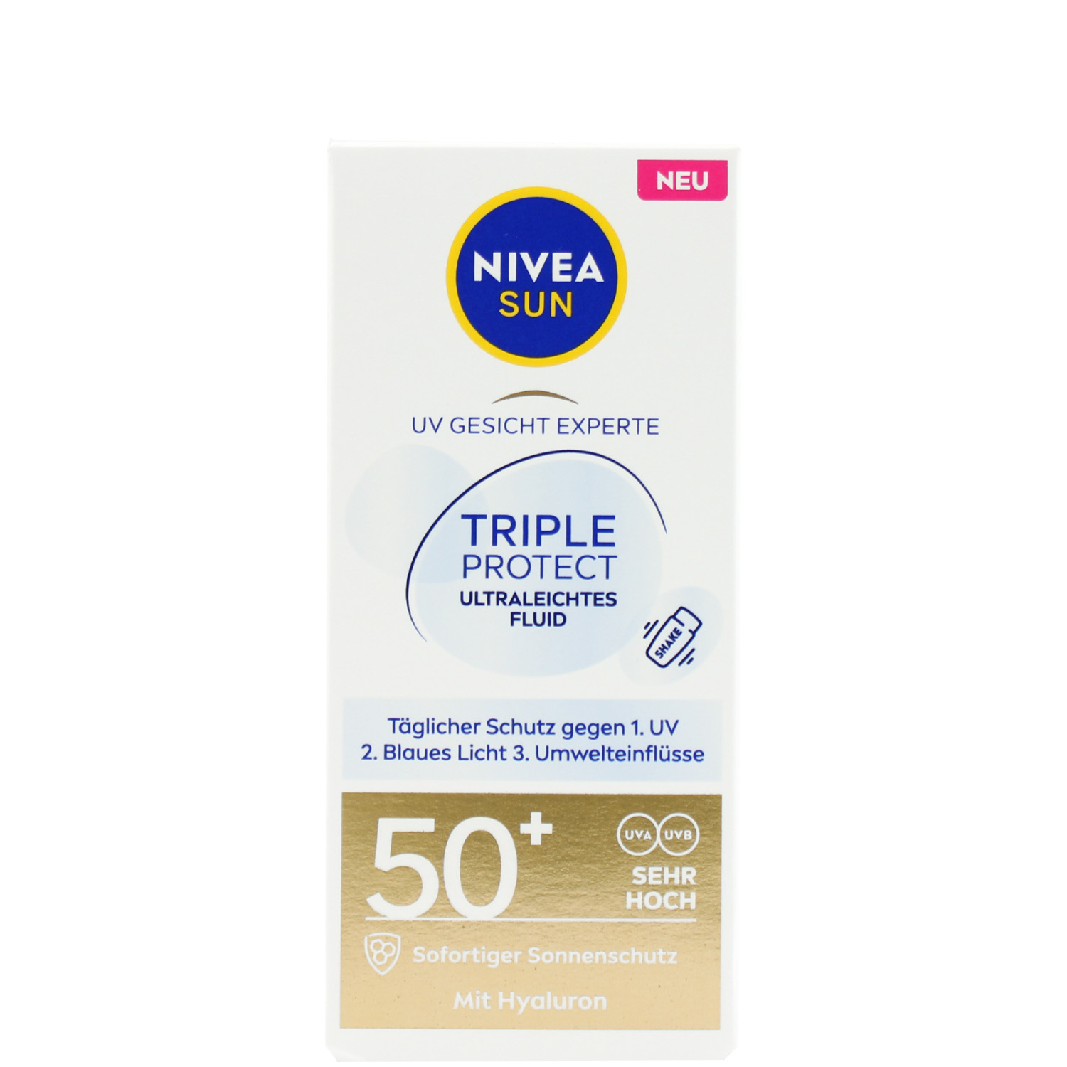 Nivea Sun Triple Protect Sonnenschutz Fluid LSF 50+ 40ml