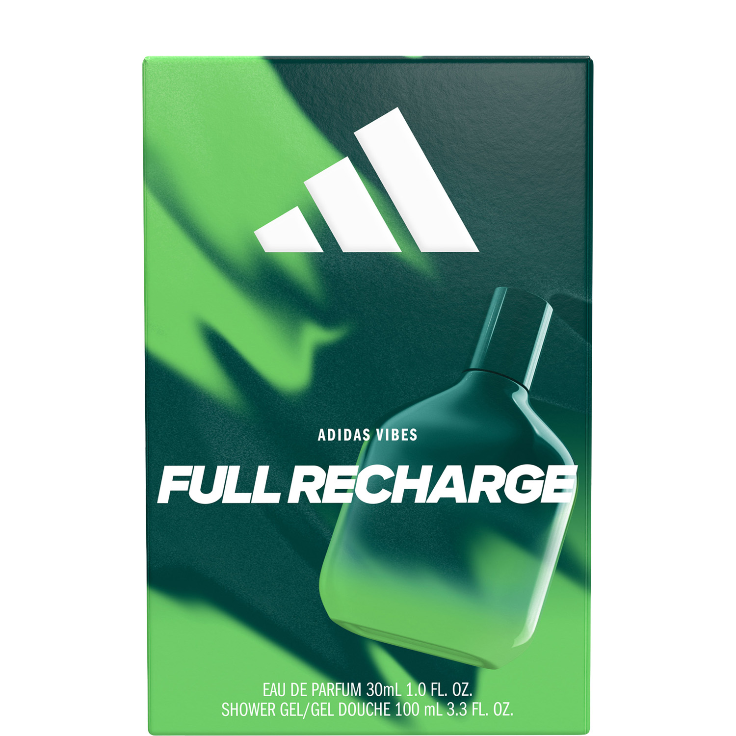Adidas Vibes Full Recharge Set Eau de Parfum 30ml & Shower Gel 100ml