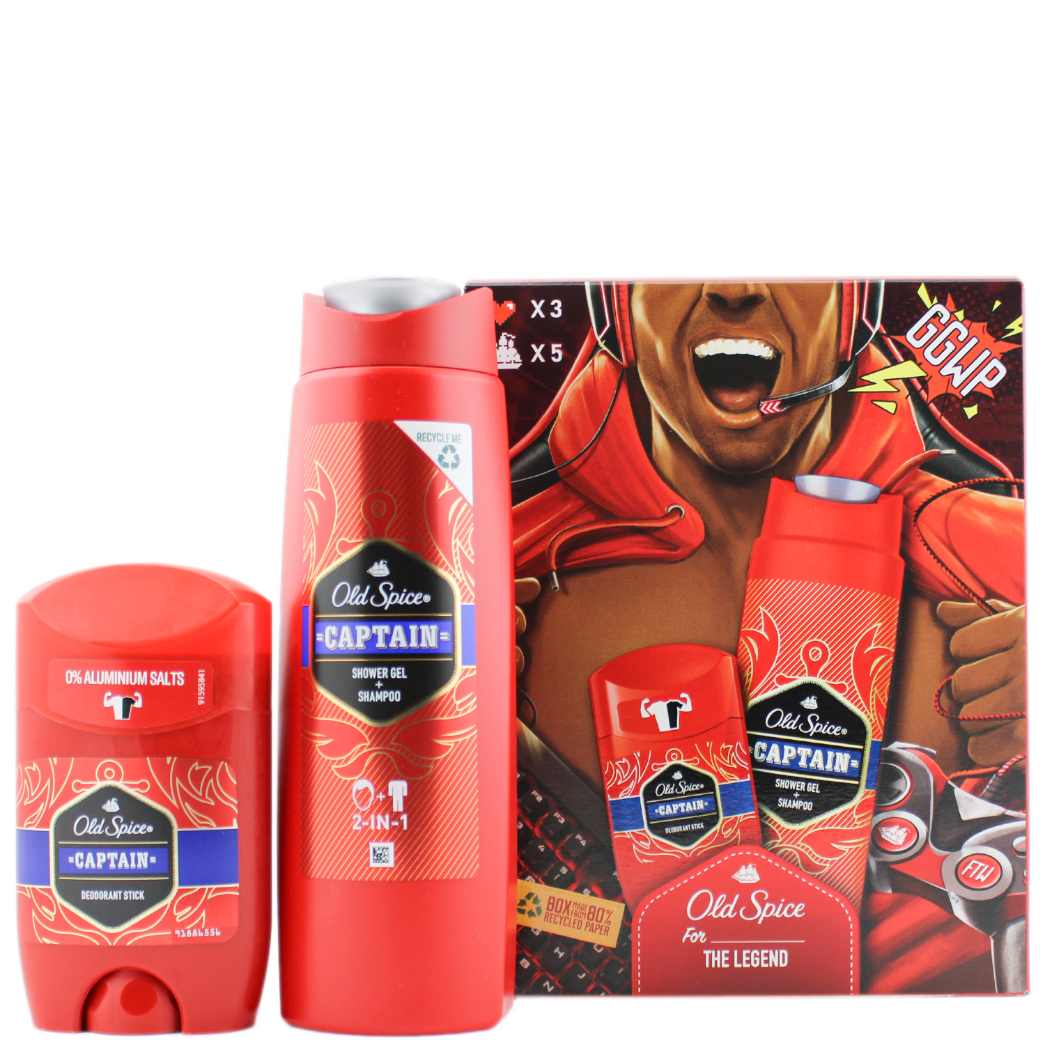 Old Spice for the Legend Gamer Set 2-teilig