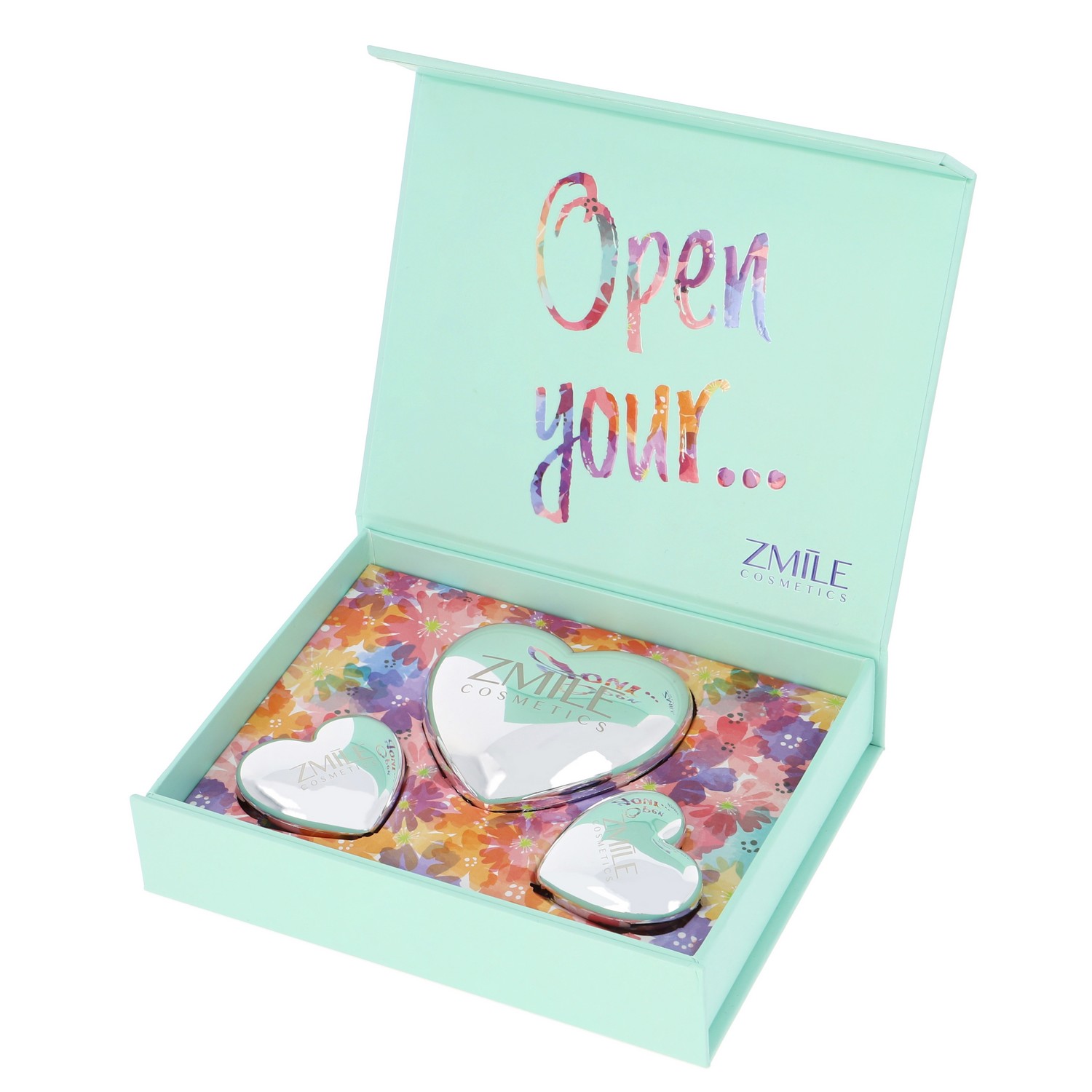 ZMILE Cosmetics Geschenkbox "Sweethearts Pastel Love" Vegan 3-teilig