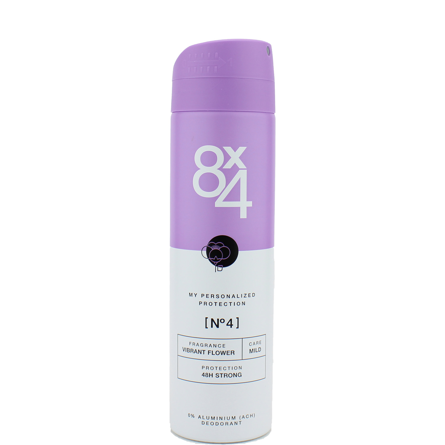 8x4 N°4 Vibrant Flower Deodorant Spray 150ml