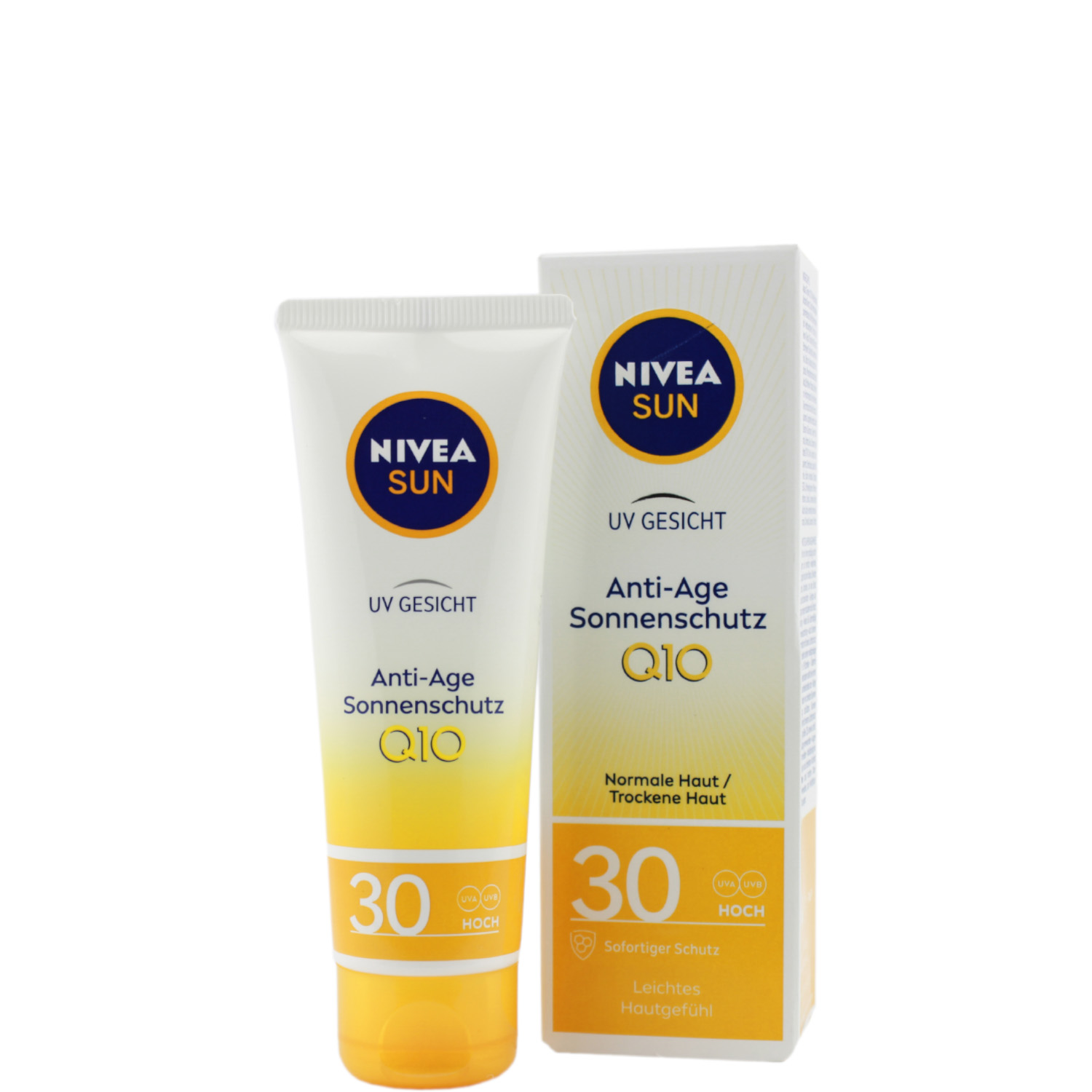 Nivea Sun UV Gesicht  Anti-Age Sonnenschutz Q10 mit LSF30 50ml