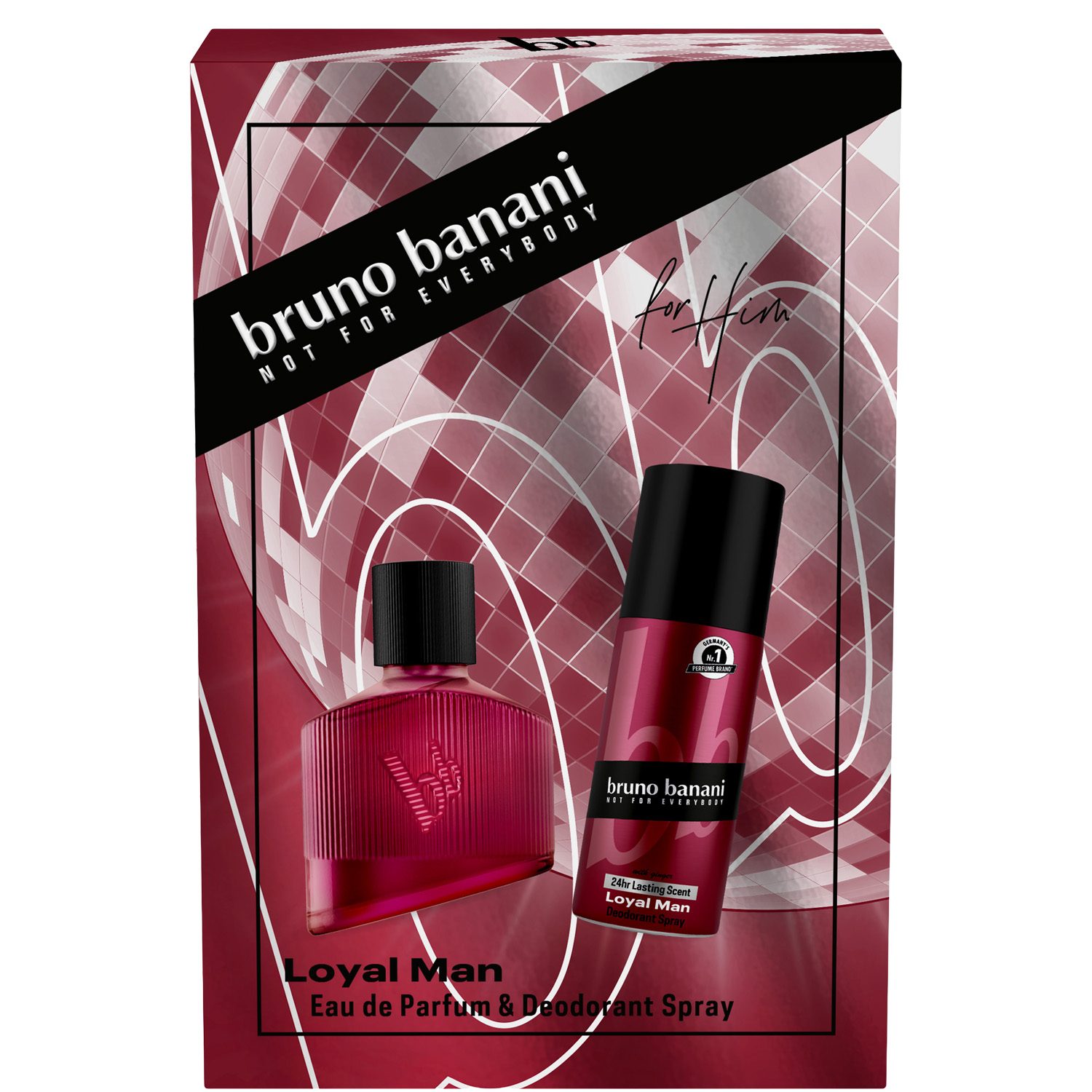 Bruno Banani Loyal Man Set Eau de Parfum 30ml & Deodorant Spray 50ml