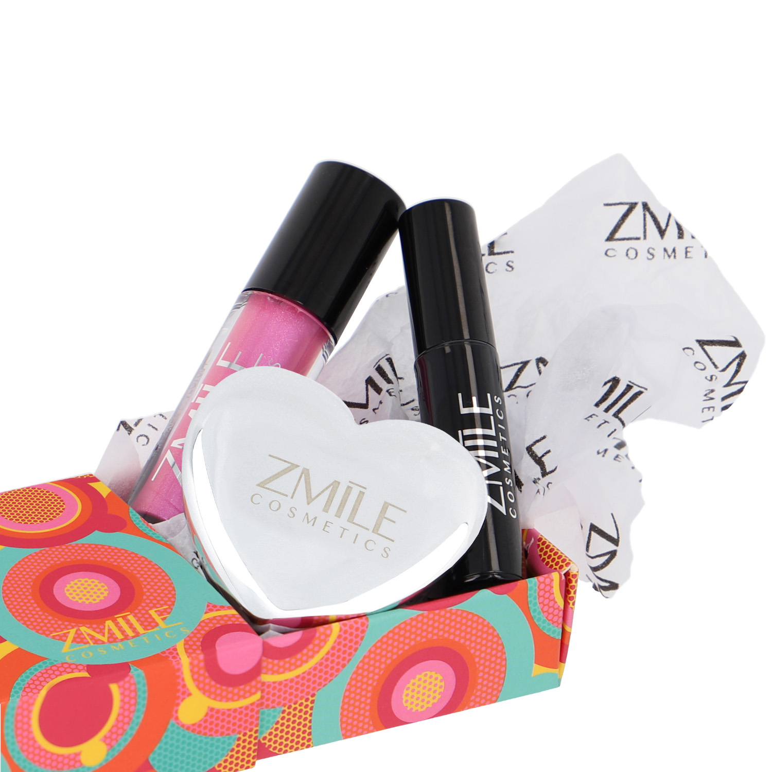 ZMILE Geschenkbox "Pop Art Circles" Vegan 3-teilig