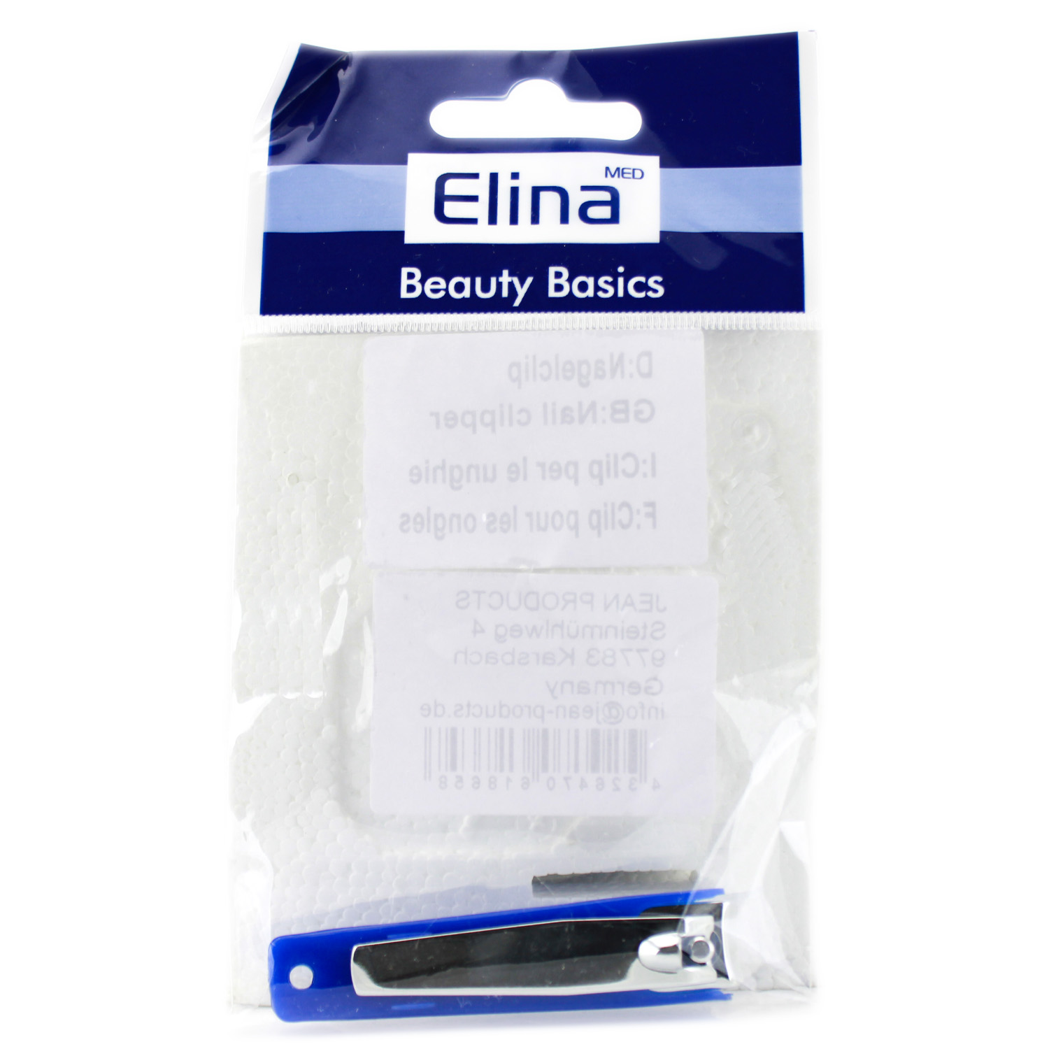 Elina med Nagelknipser mit Auffangbehälter 7cm