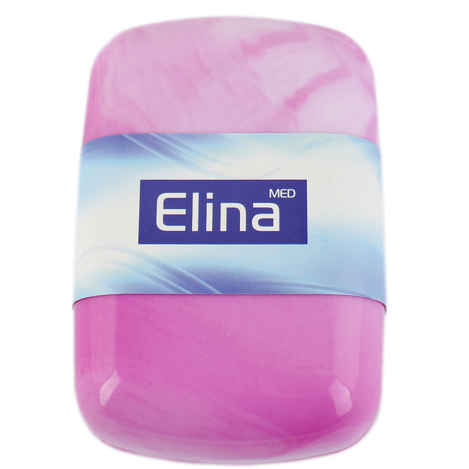 Elina med Seifendose "Marmor" in Rosa