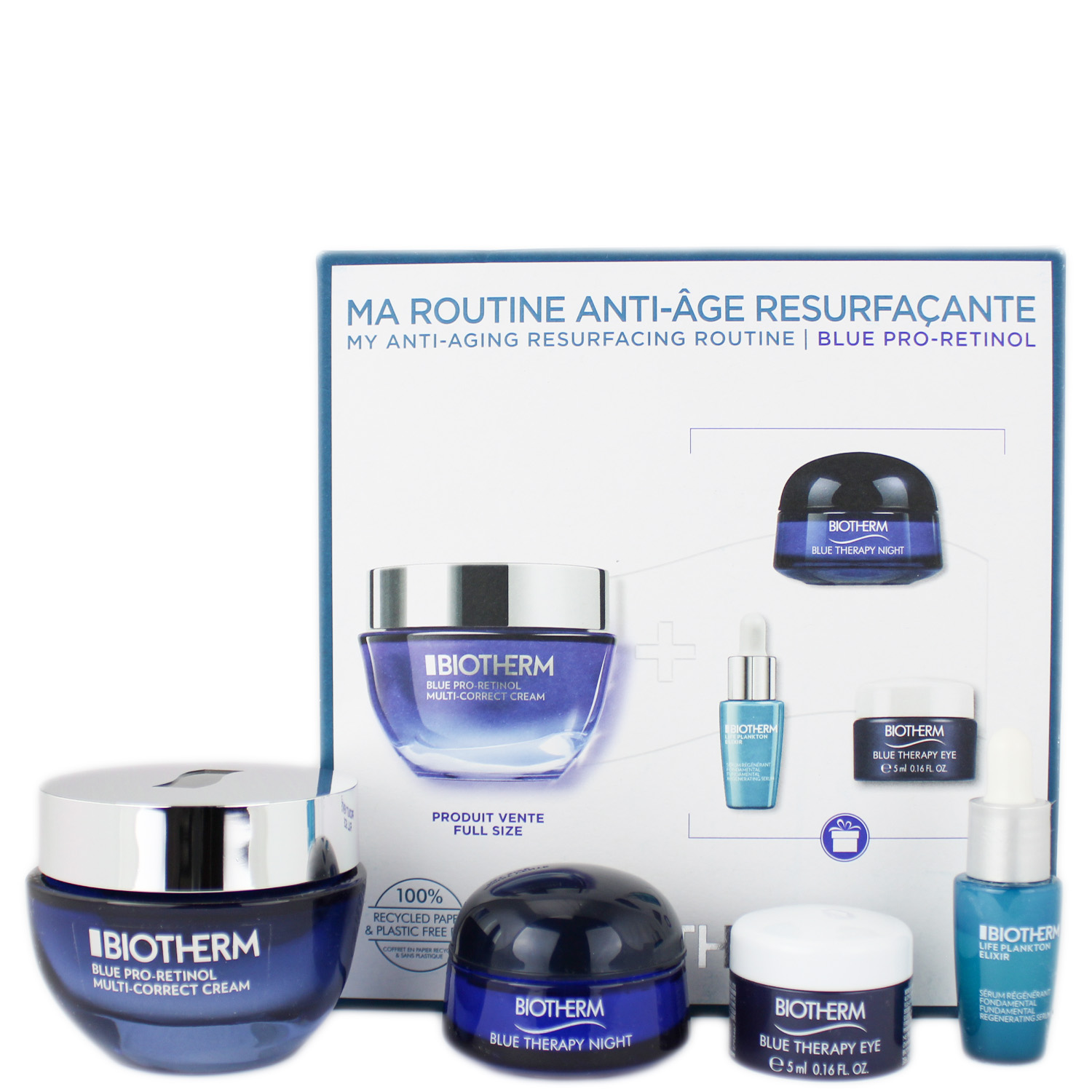 Biotherm Blue Pro-Retinol Routine Set 4-teilig