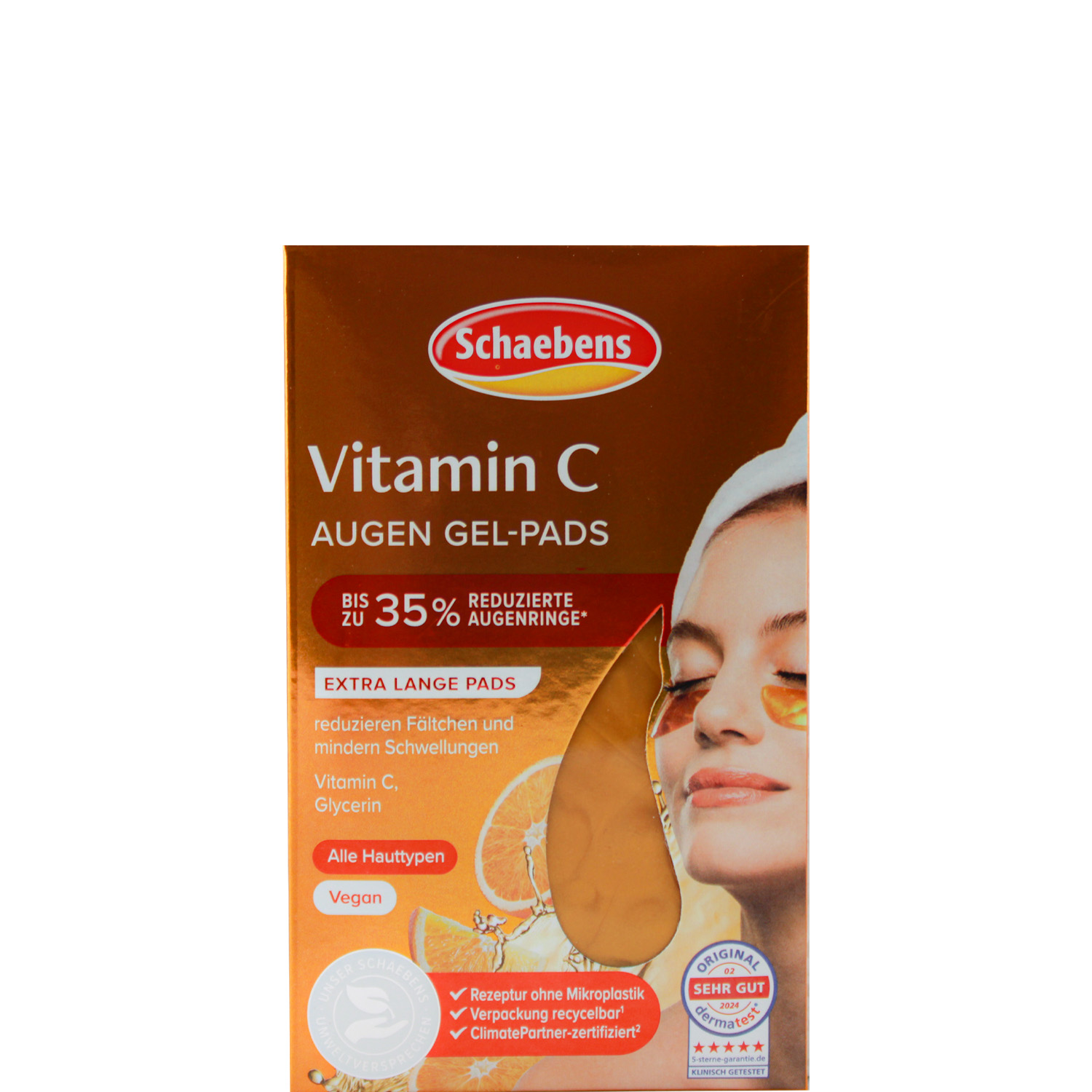 Schaebens Vitamin C Augen Gel-Pads 1 Paar