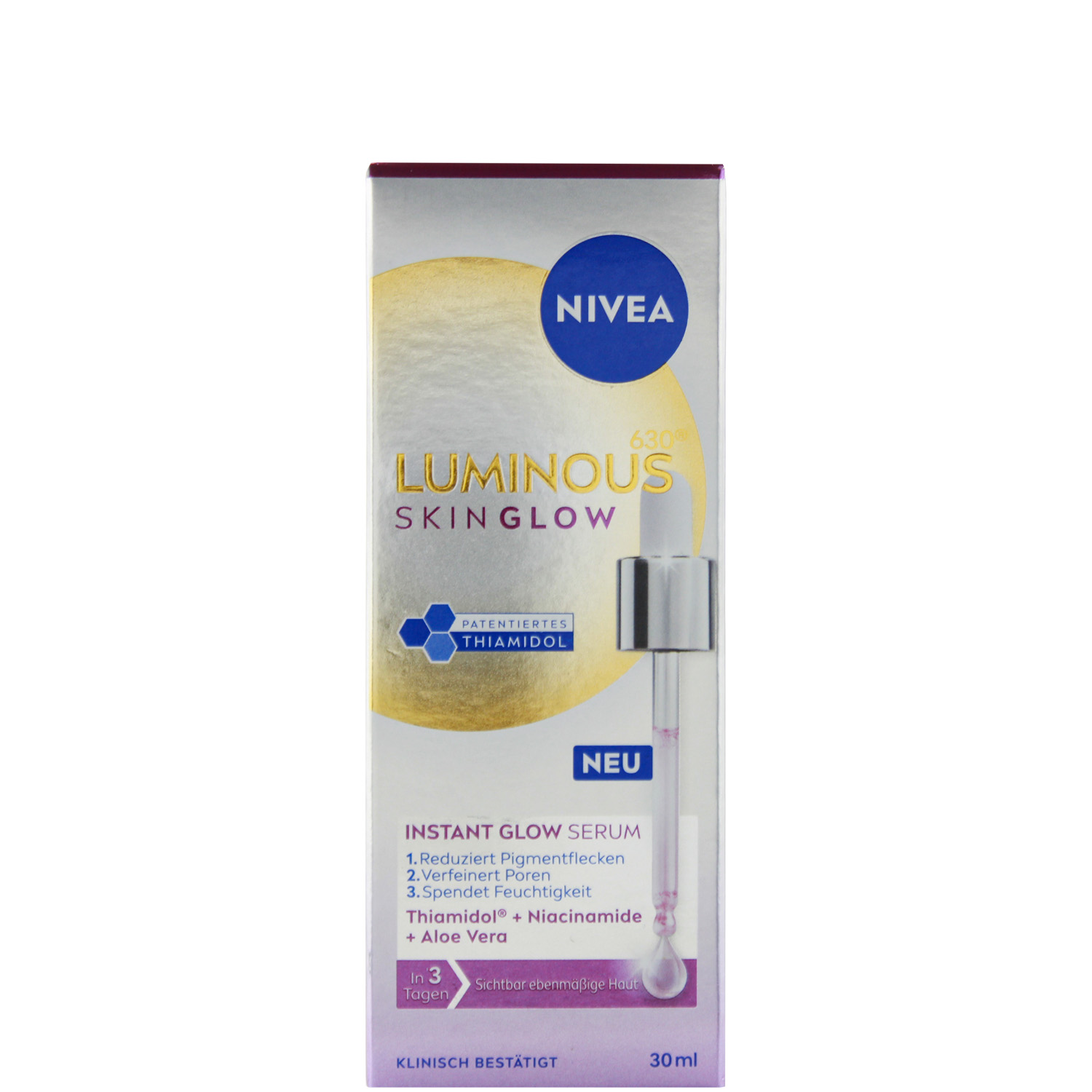 Nivea Luminous 630° Skin Glow Instant Glow Serum 30ml