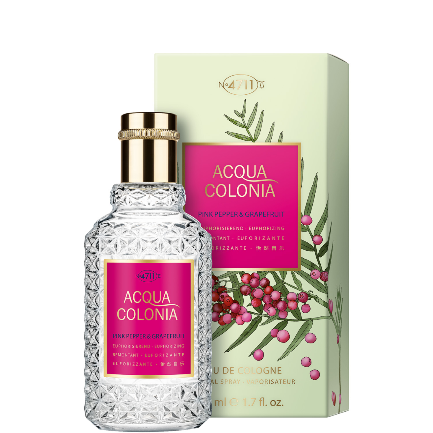 4711 Acqua Colonia Pink Pepper & Grapefruit Eau de Cologne 50ml