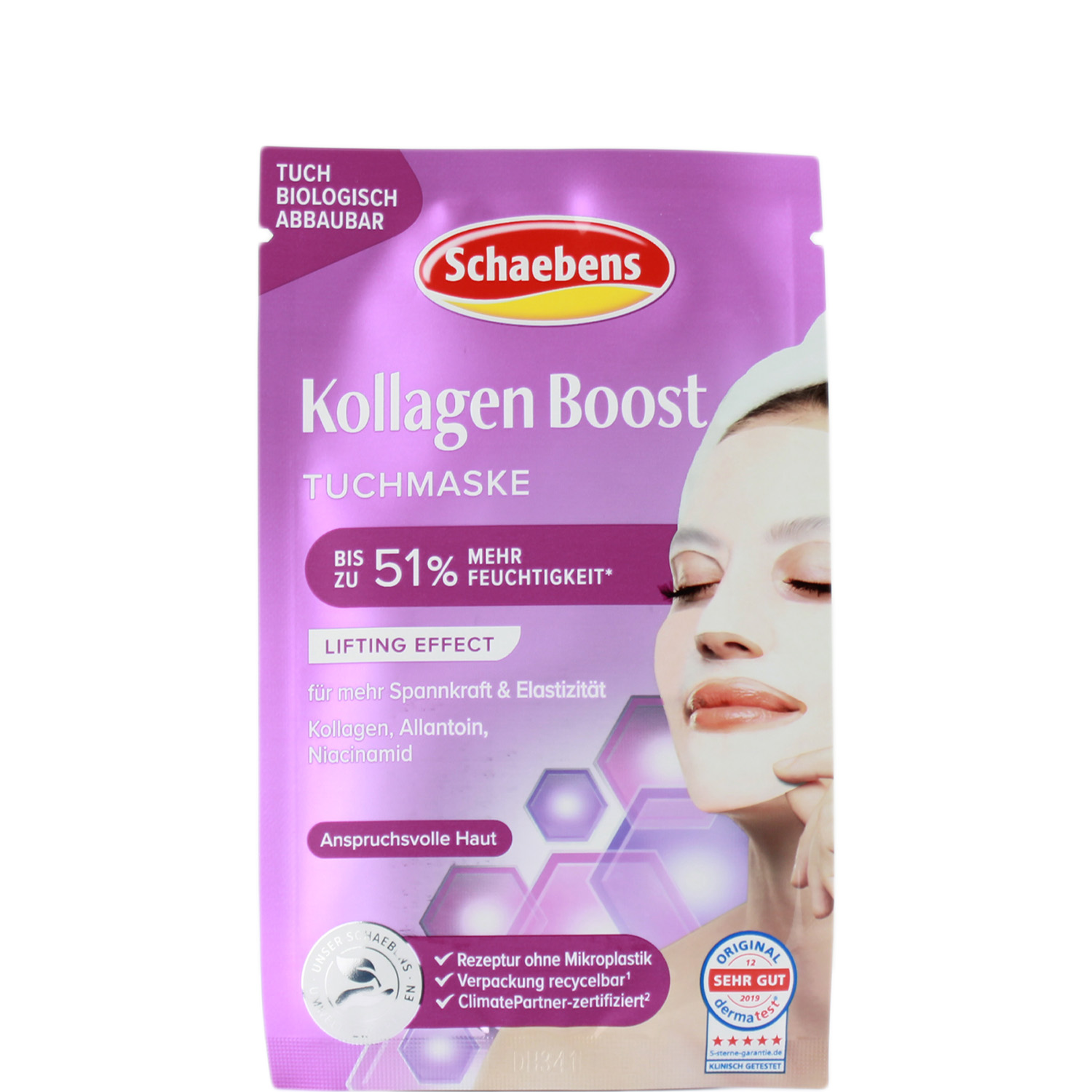 Schaebens Kollagen Boost Tuchmaske 1er