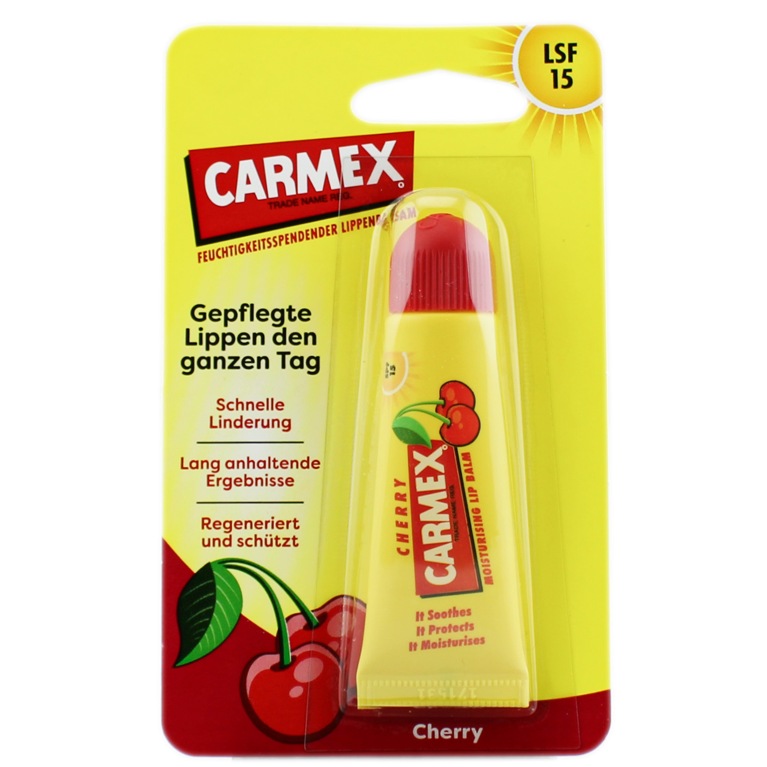 Carmex Lippenbalsam Kirsche Tube SPF 15 10g