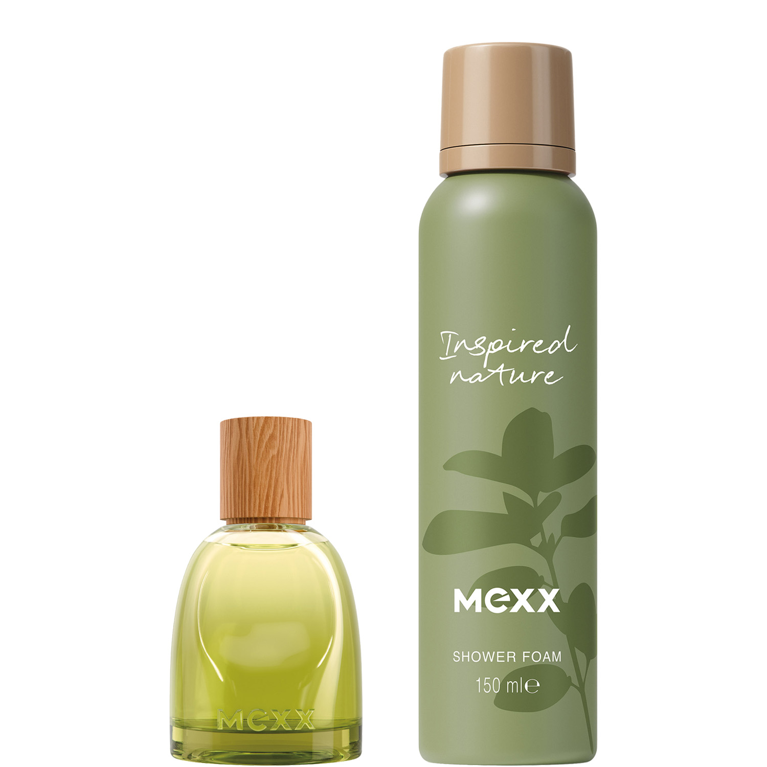 Mexx Inspired Nature for Her Set Eau de Parfum 30ml & Shower Foam 150ml