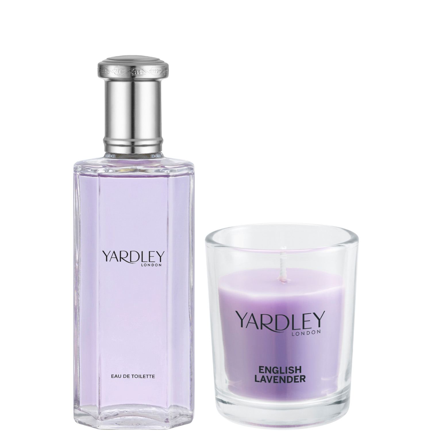 Yardley English Lavender Set Eau de Toilette 50ml & Duftkerze