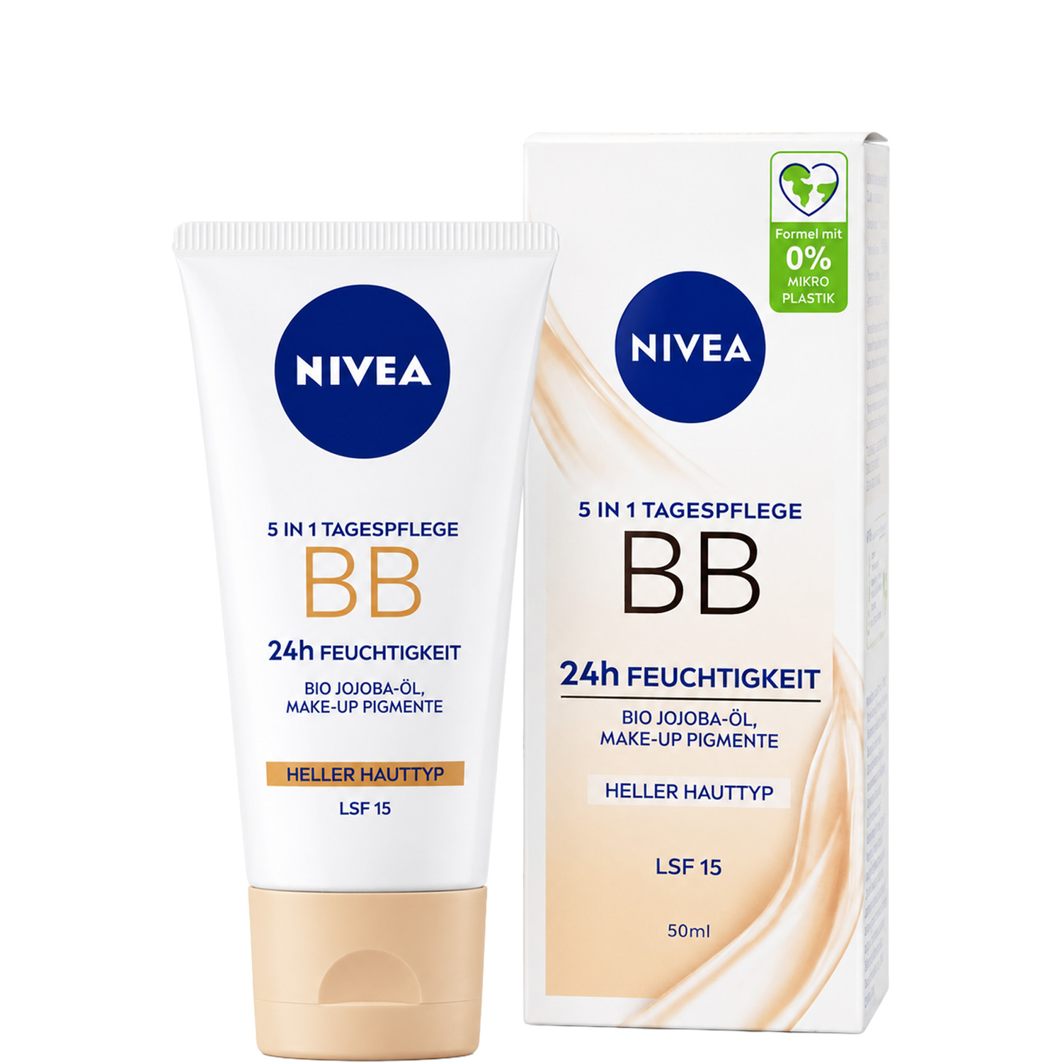 Nivea BB 5in1 Tagespflege Heller Hauttyp mit LSF15 50ml