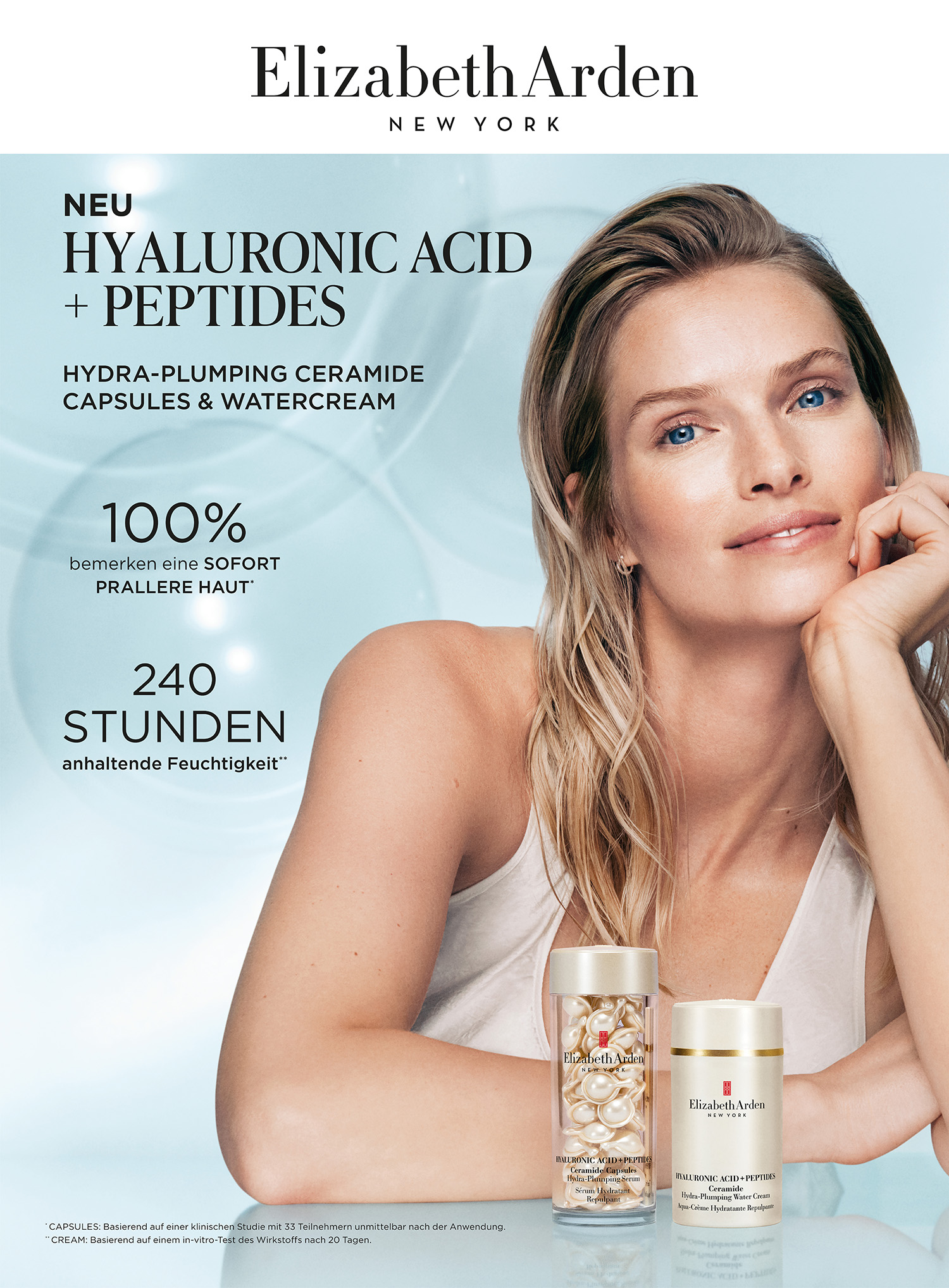 Elizabeth Arden Hyaluronic Acid + Peptides Ceramide Capsules Serum 90 Kapseln