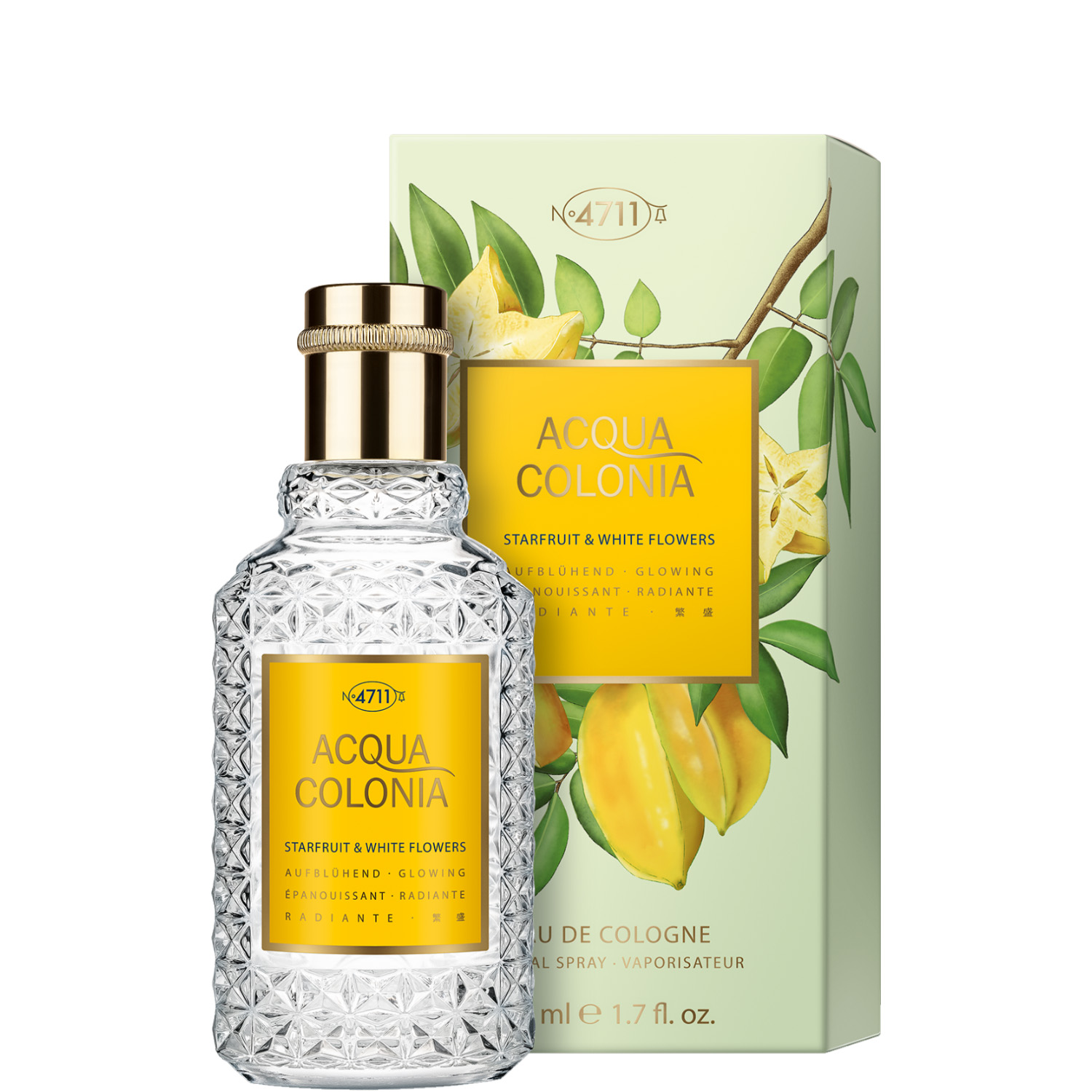 4711 Acqua Colonia Starfruit & White Flowers Eau de Cologne 50ml