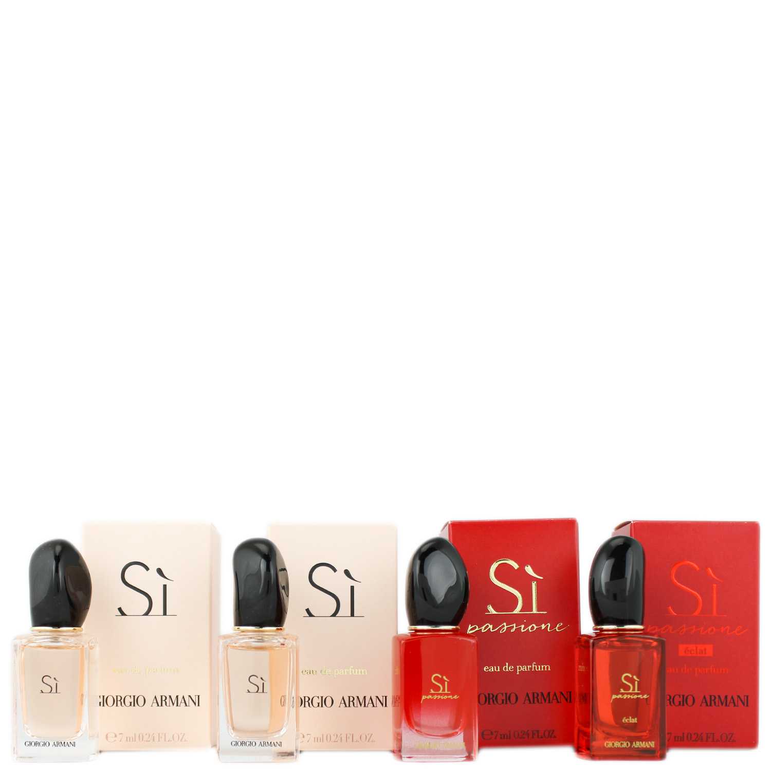 Giorgio Armani Si Miniartur Set for Woman 4-teilig