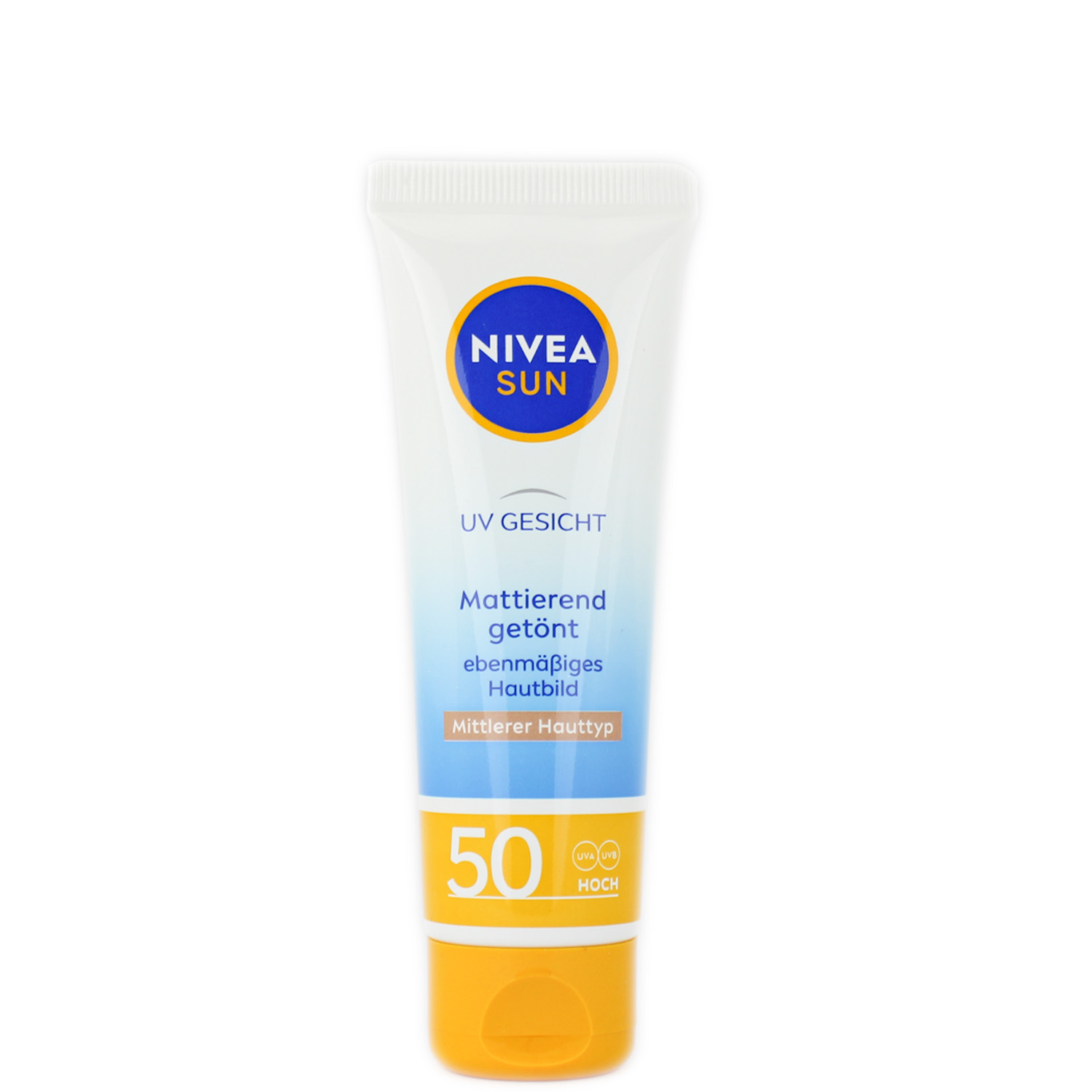 Nivea Sun UV Gesicht Getönter Gesichtschutz Mittlerer Hauttyp mit LSF50 50ml