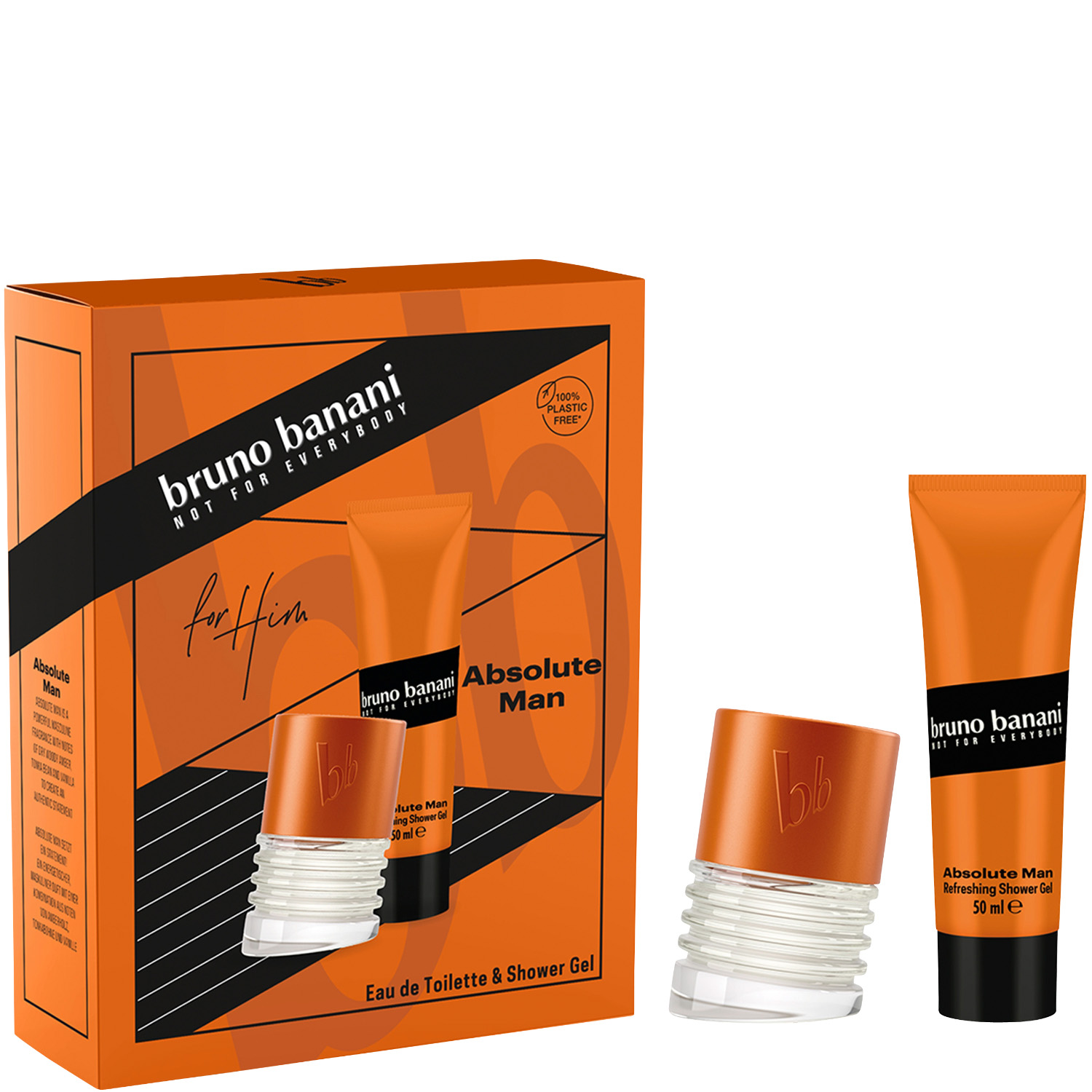 Bruno Banani Absolute Man Set Eau de Toilette 30ml & Shower Gel 50ml