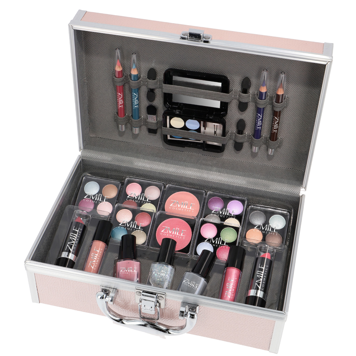 ZMILE Cosmetics Schminkkoffer "Eye Catcher" Vegan 42-teilig