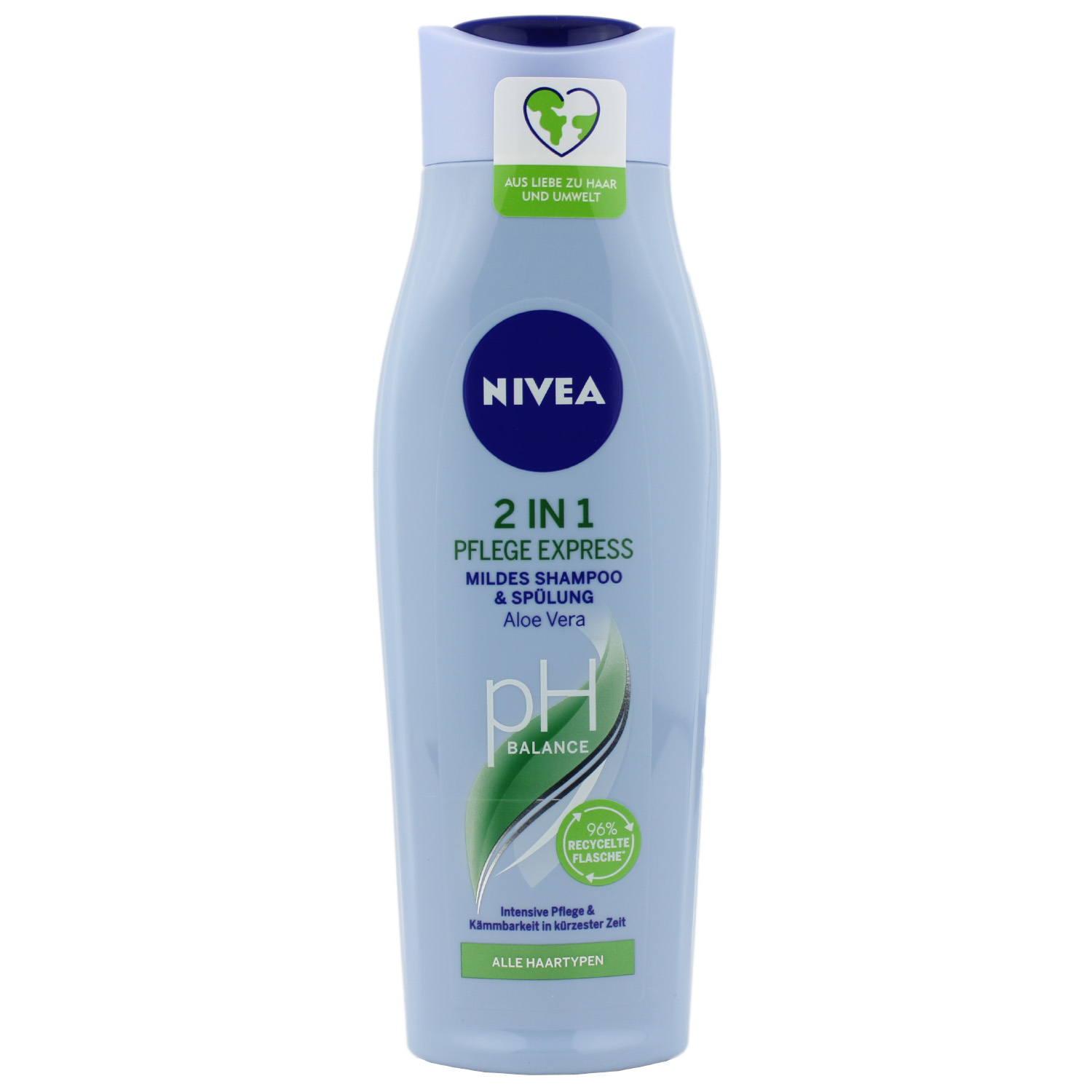 Nivea 2in1 Pflege Express pH-Balance Shampoo & Spülung  250ml