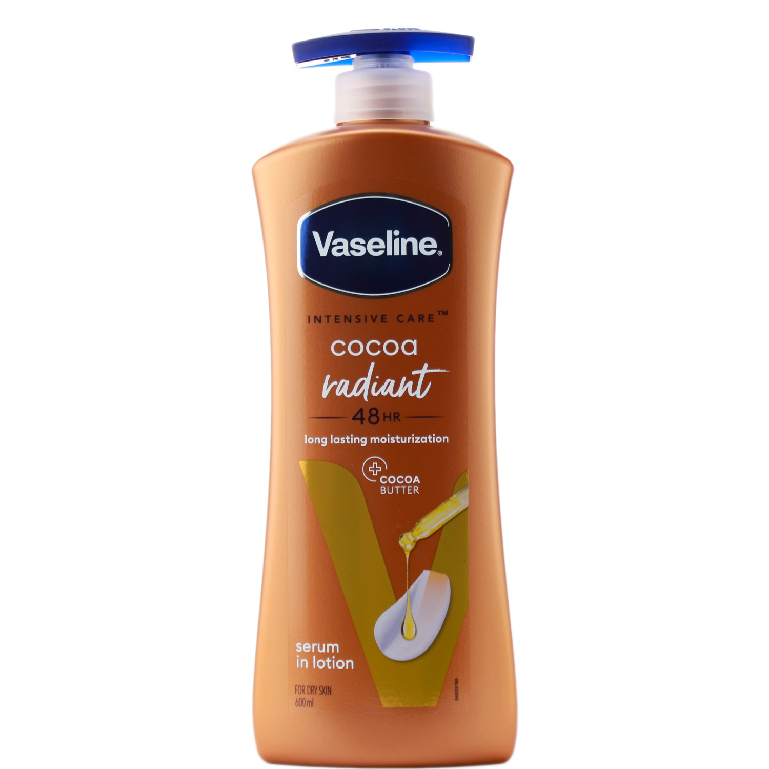 Vaseline Intensive Care Cocoa Radiant Body Lotion 600ml
