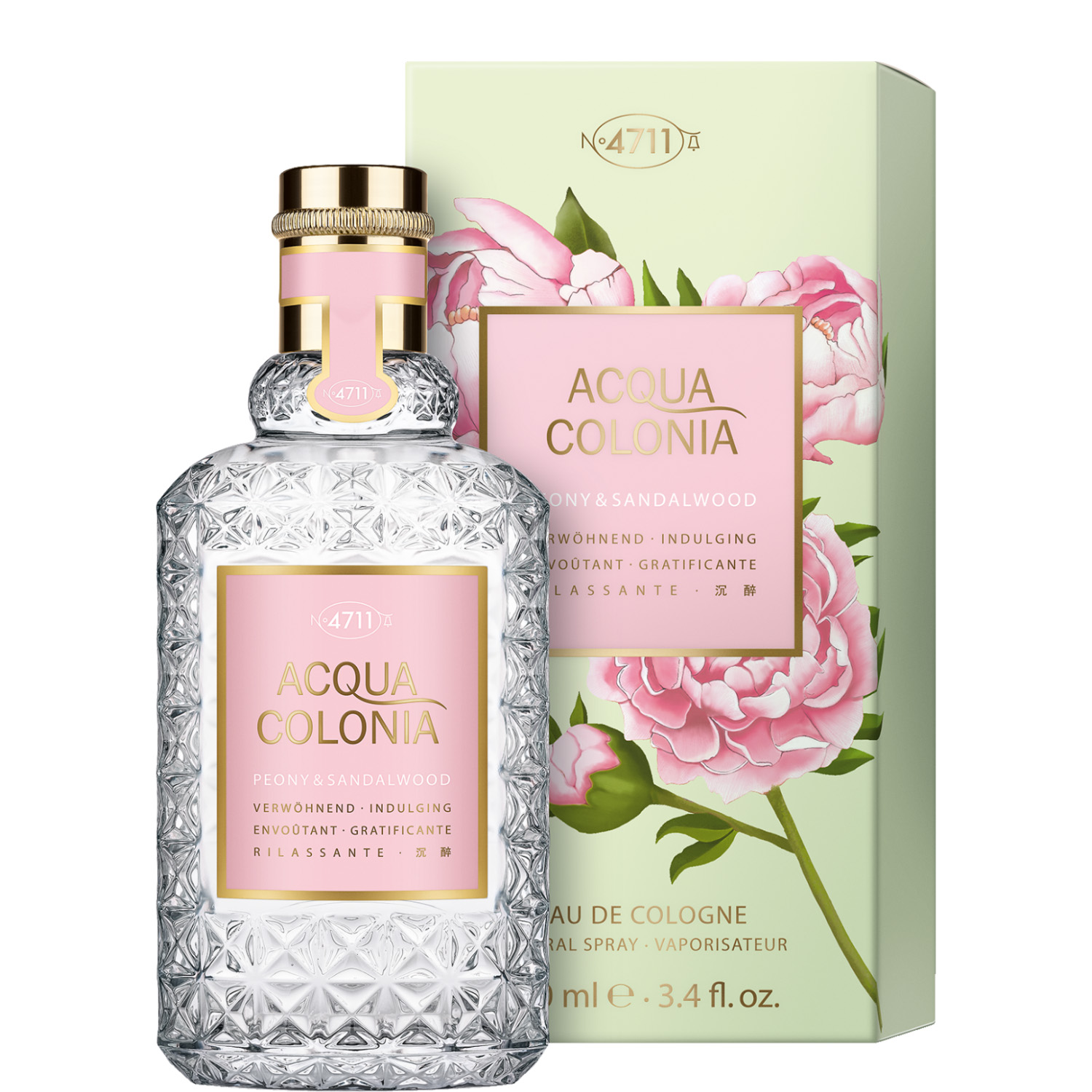 4711 Acqua Colonia Peony & Sandalwood Eau de Cologne 100ml