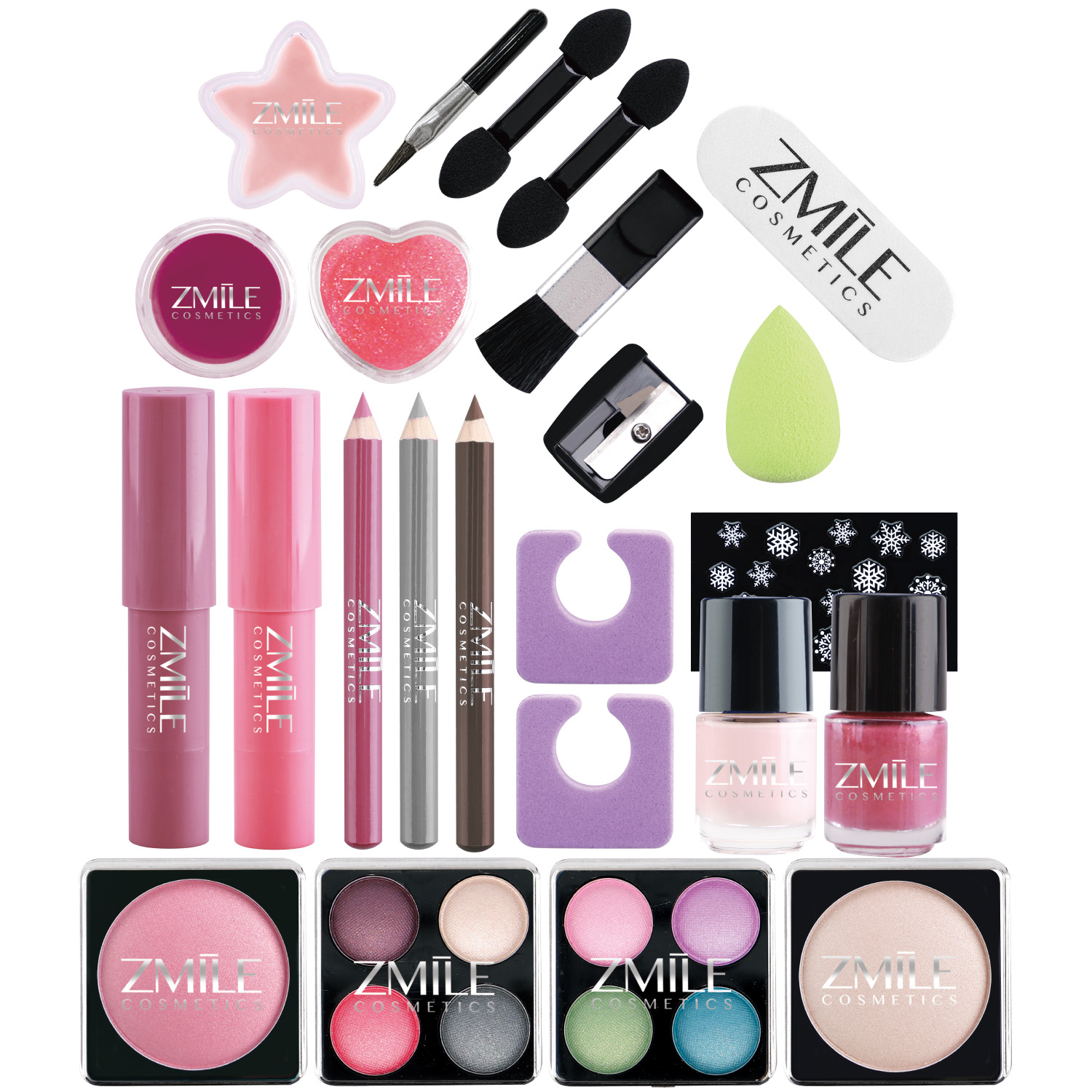 ZMILE Cosmetics Adventskalender "Christmas Tree" gefüllt mit verschiedener Kosmetika & Accessoires