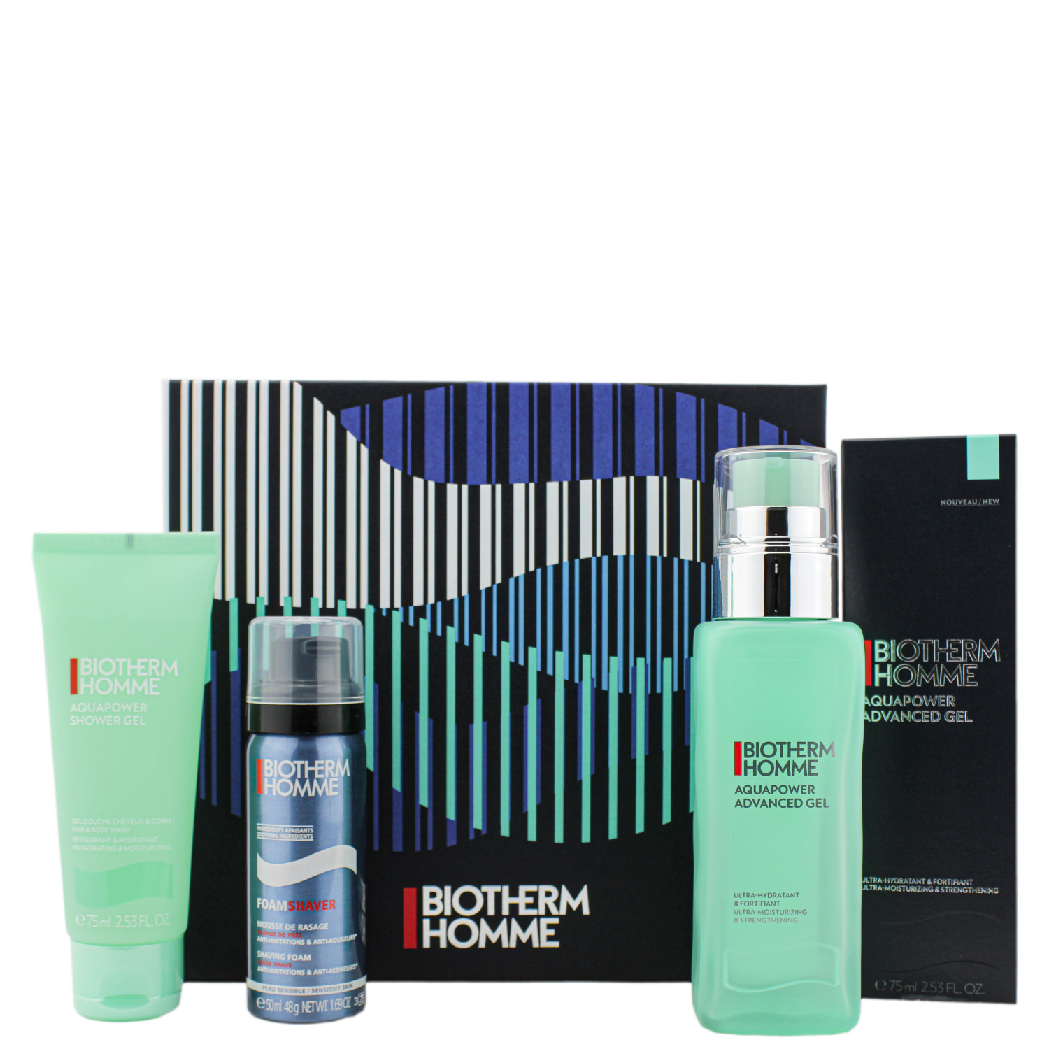 Biotherm Homme Aquapower Pflegeset 3-teilig