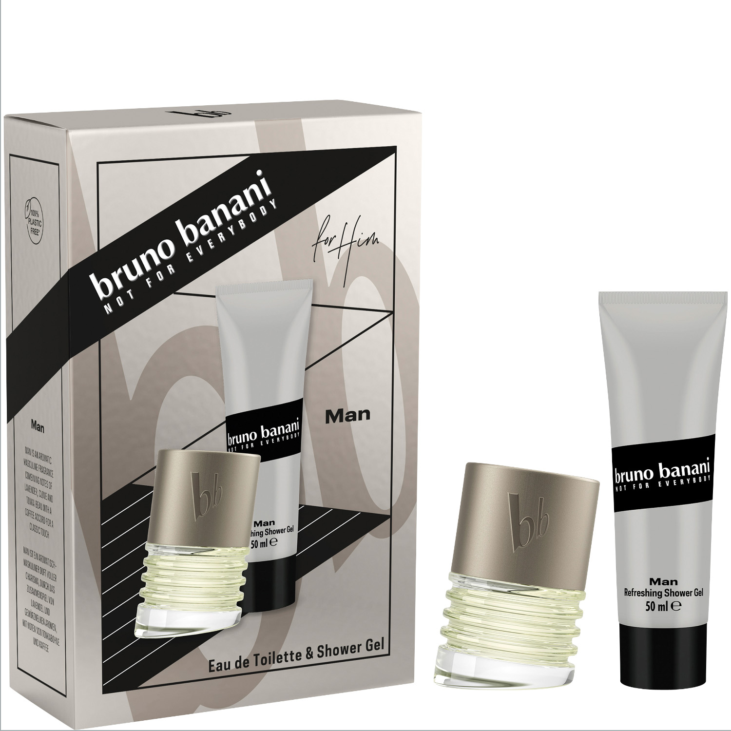 Bruno Banani Man Set Eau de Toilette 30ml & Shower Gel 50ml