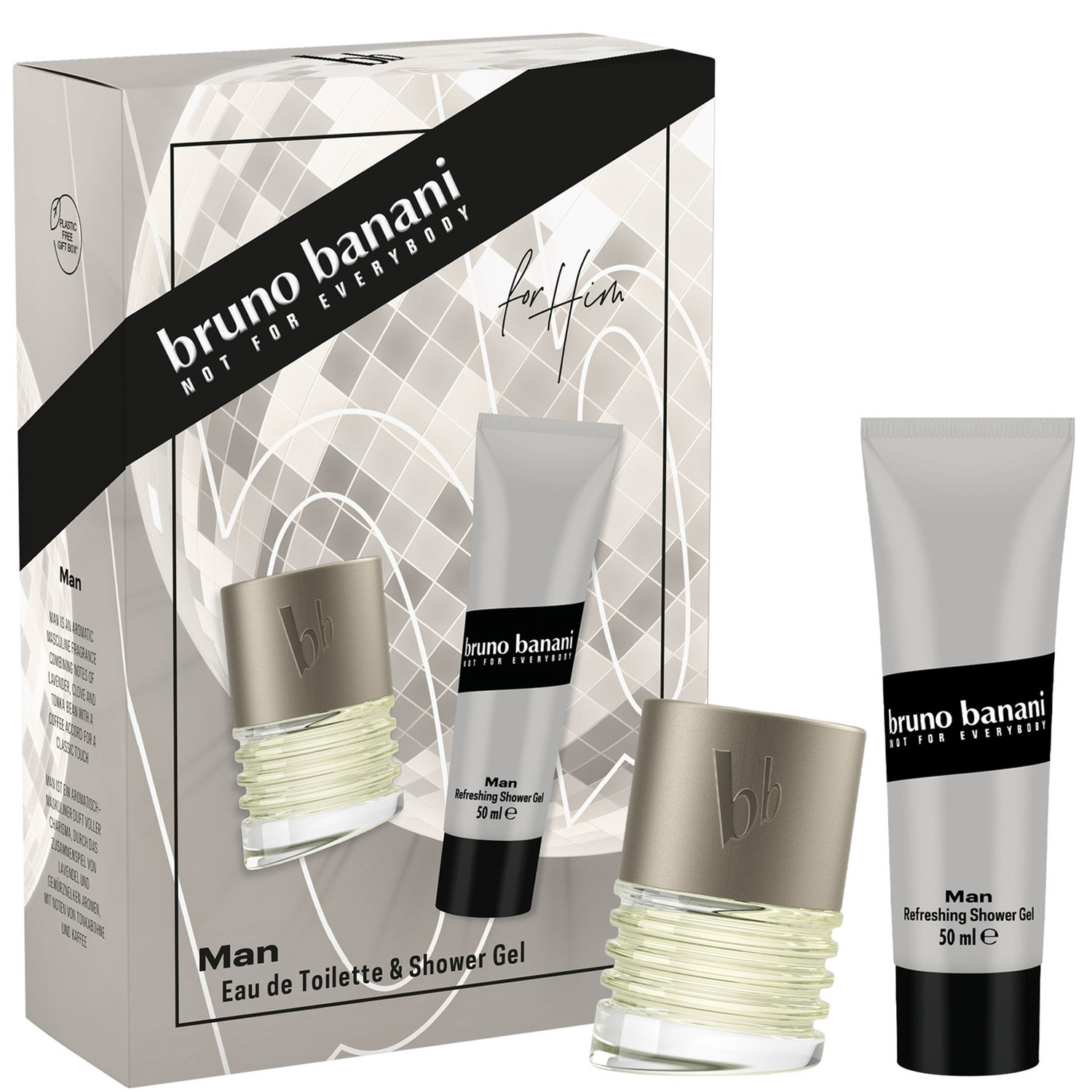 Bruno Banani Man Set Eau de Toilette 30ml & Shower Gel 50ml