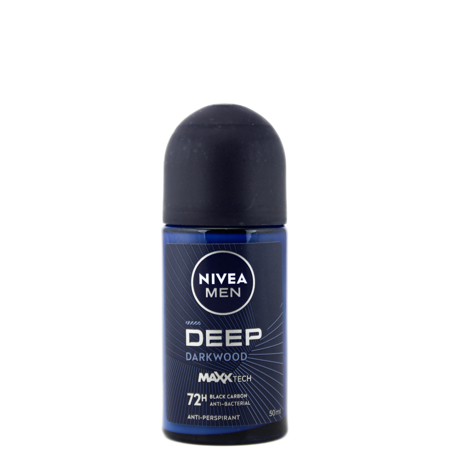 Nivea Men Deep Drakwood MAXX-Tech 72H Deodorant Roll-On 50ml