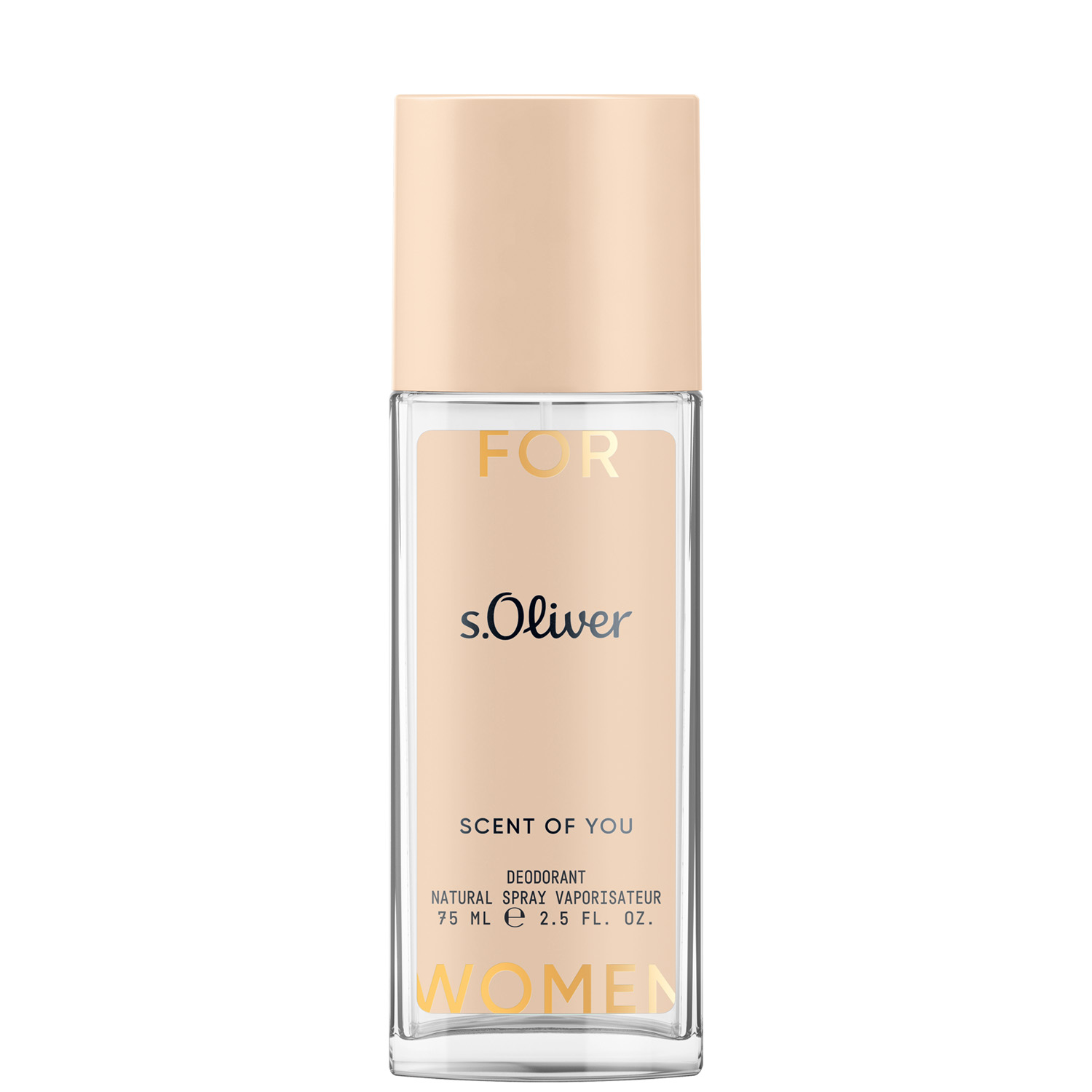 S.Oliver Scent of You Women Deodorant Spray Natural 75ml