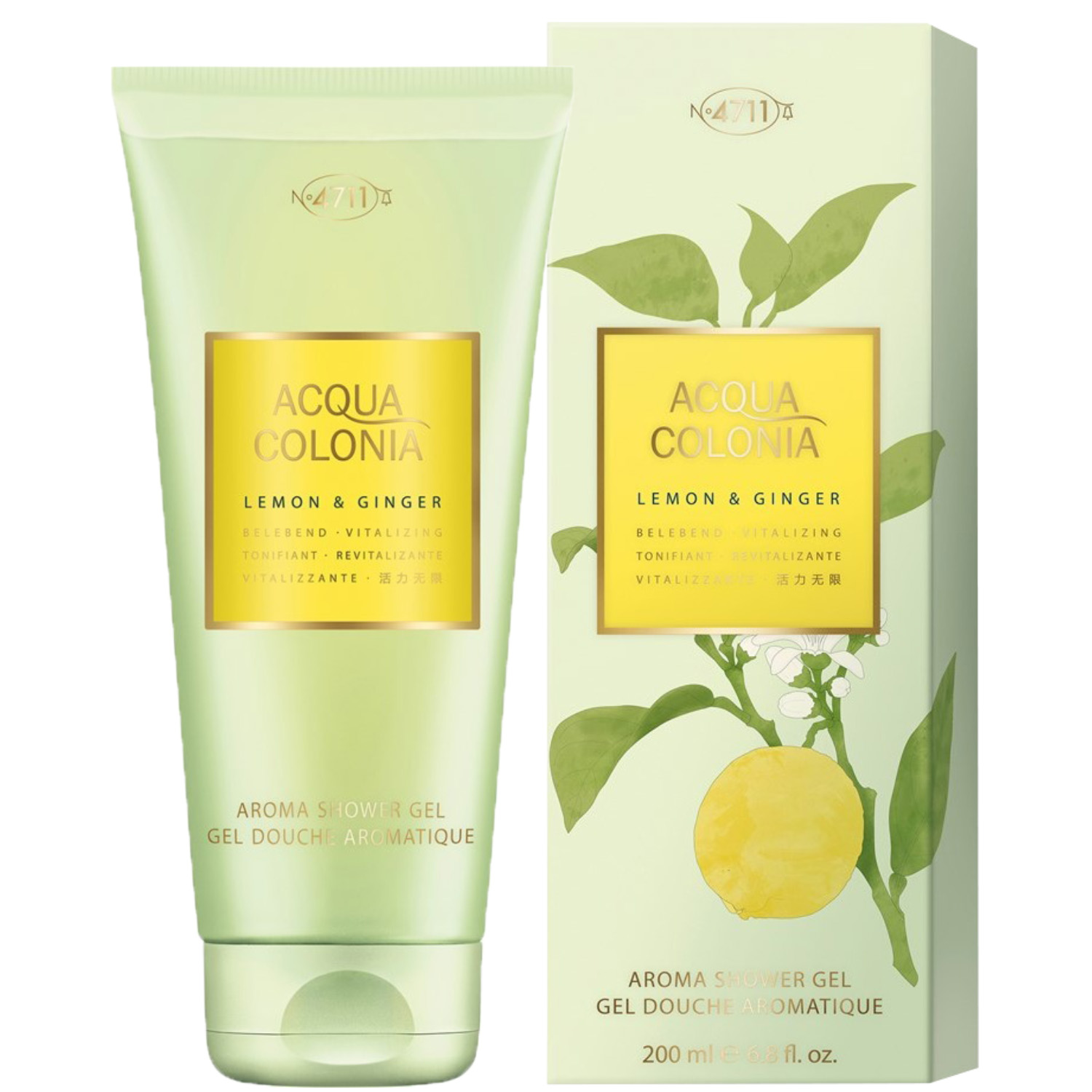 4711 Acqua Colonia Lemon & Ginger Shower Gel 200ml