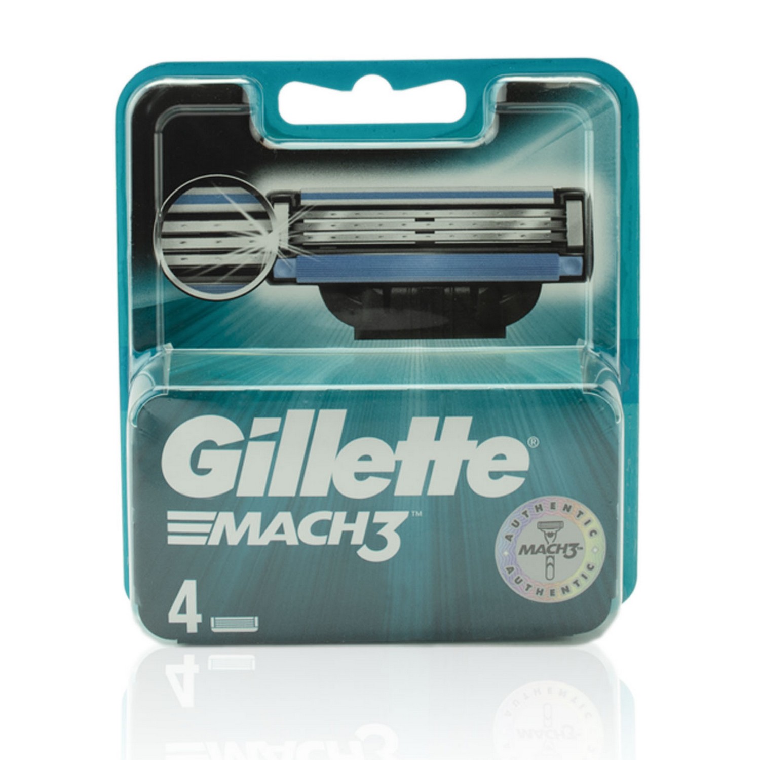 Gillette Mach3 Ersatzklingen 4er-Pack