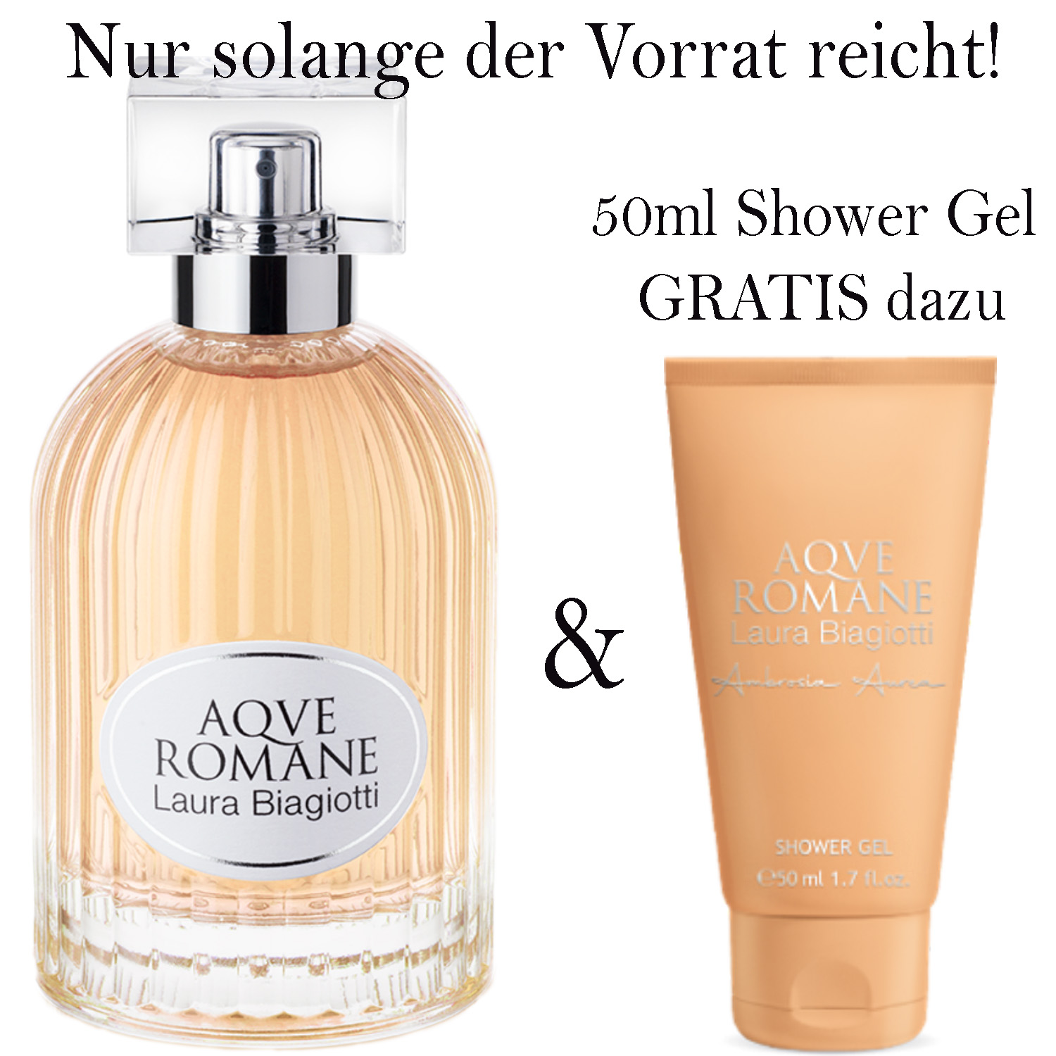 Laura Biagiotti Aqve Romane Ambrosia Aurea Eau de Toilette 100ml